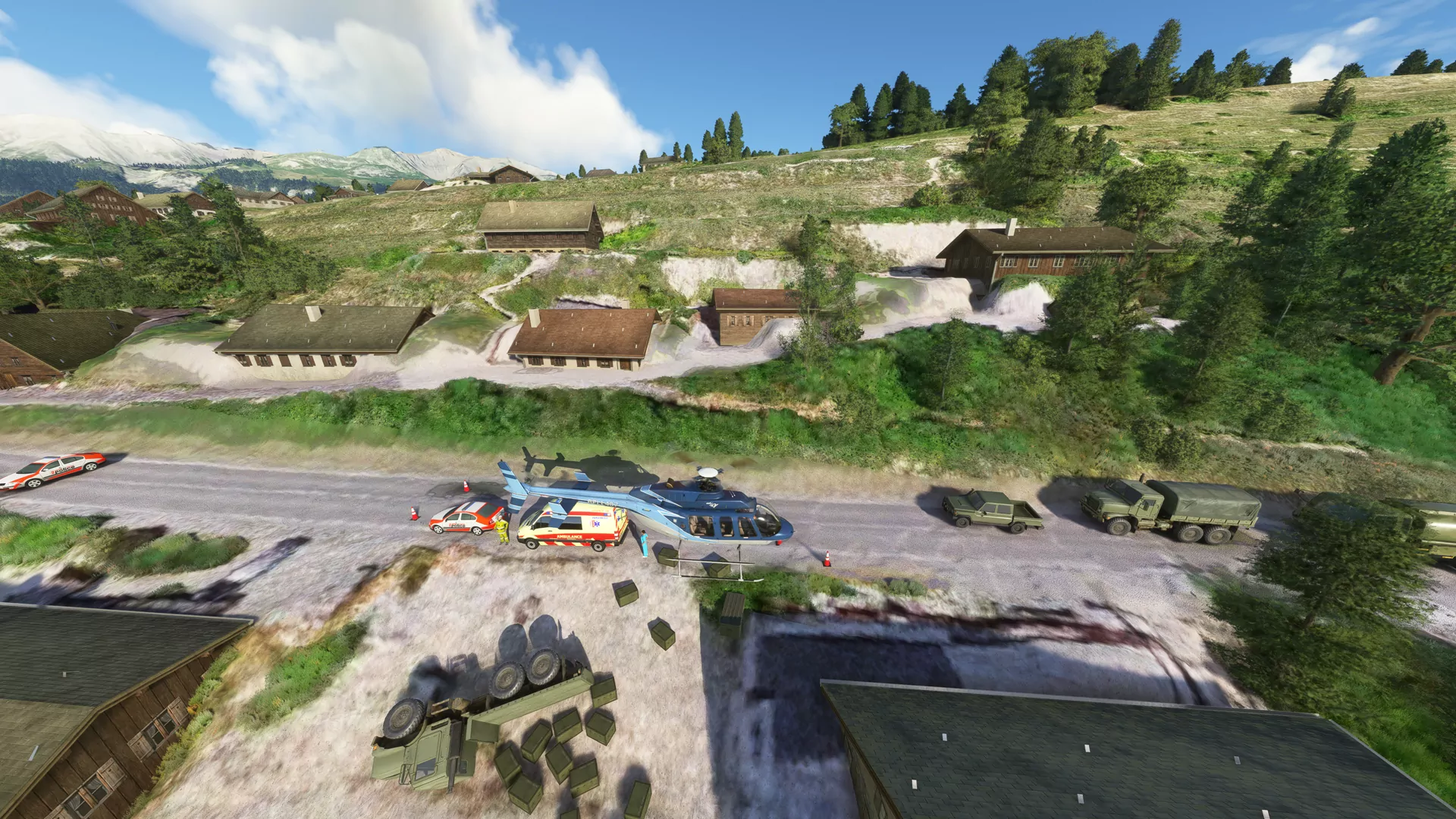 Вертодром LSHS ( Сьон, Швейцария )