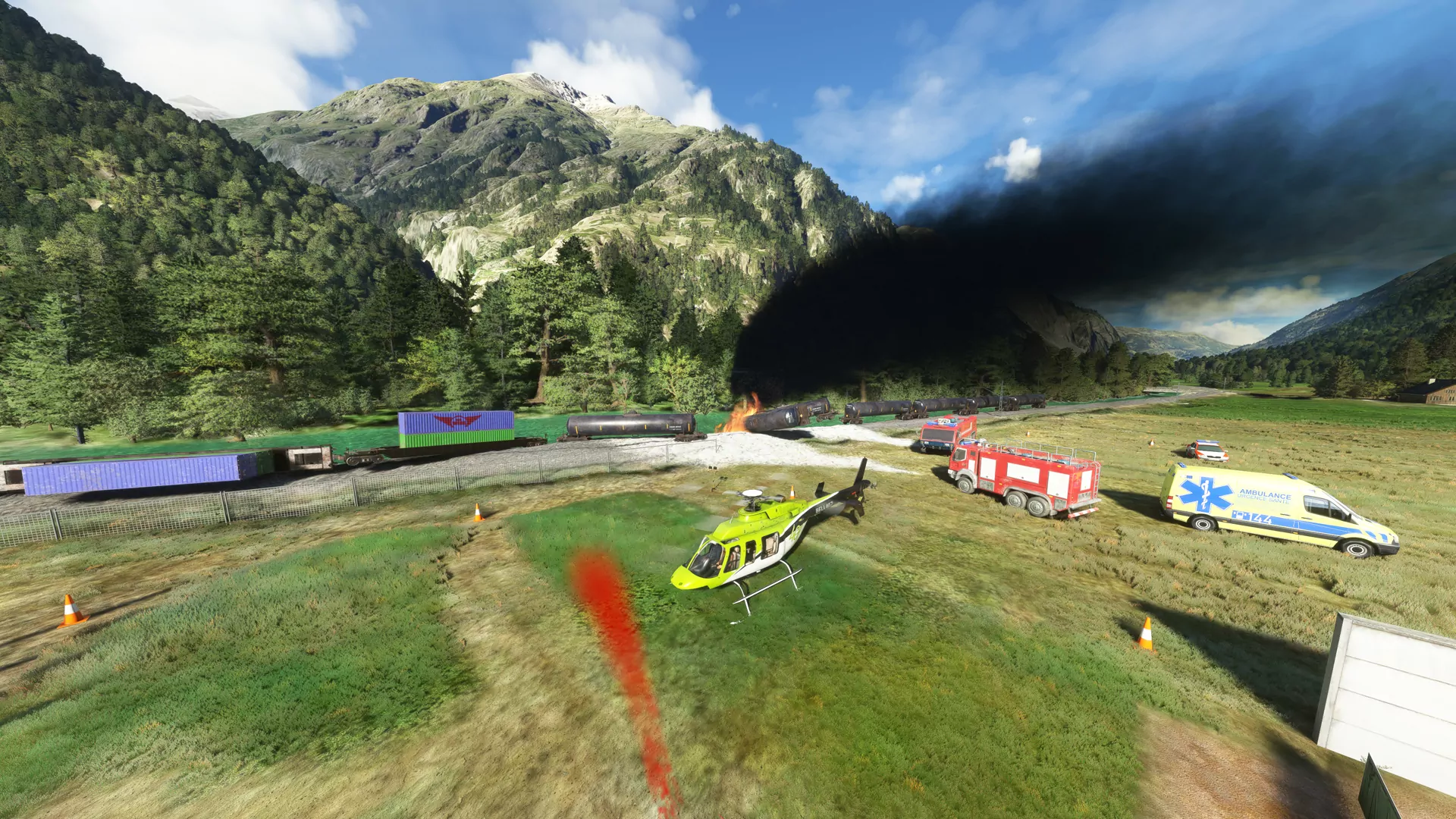 Хелипорт LSEZ ( Церматт, Швейцария )