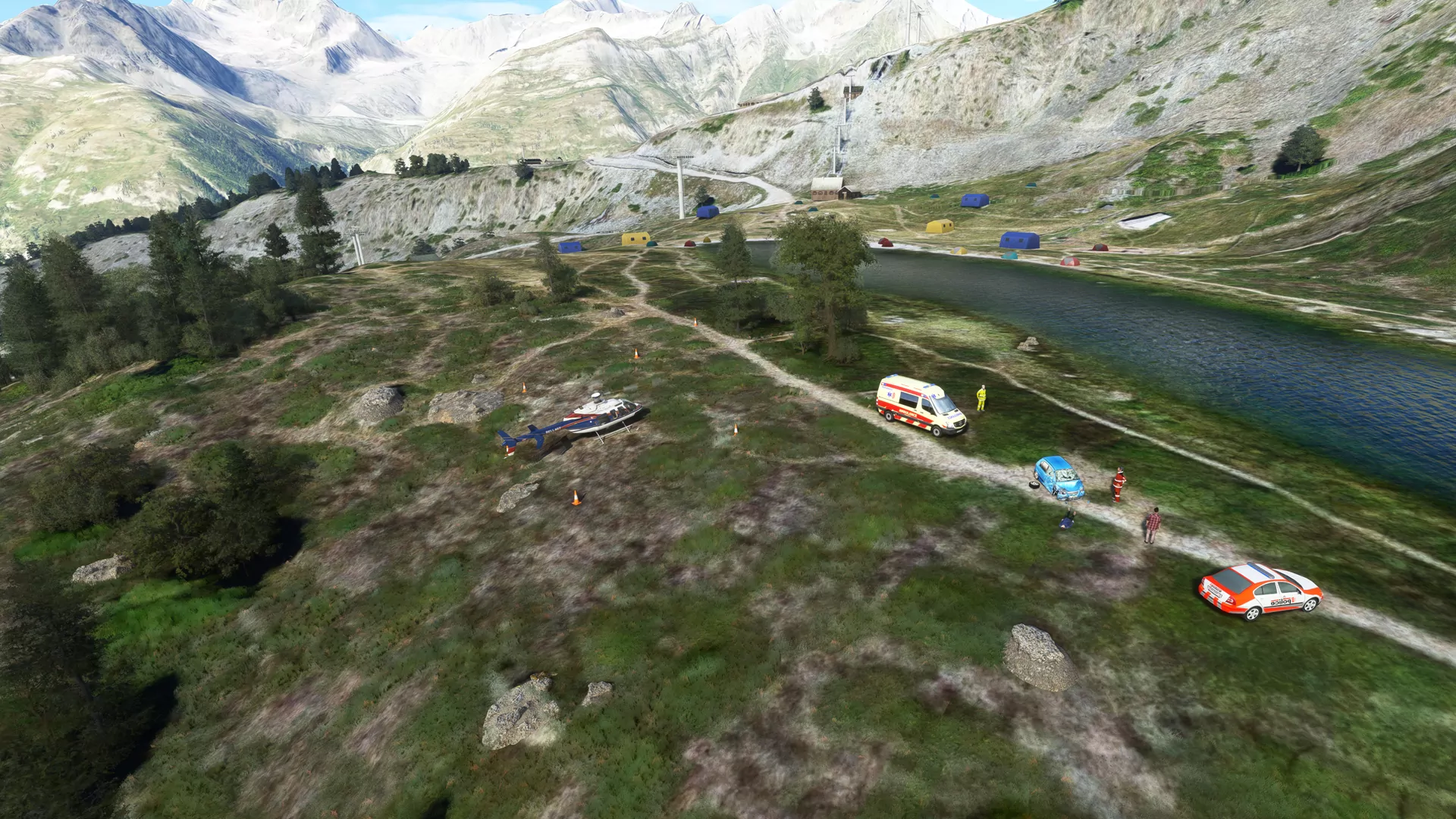 Хелипорт LSEZ ( Церматт, Швейцария )