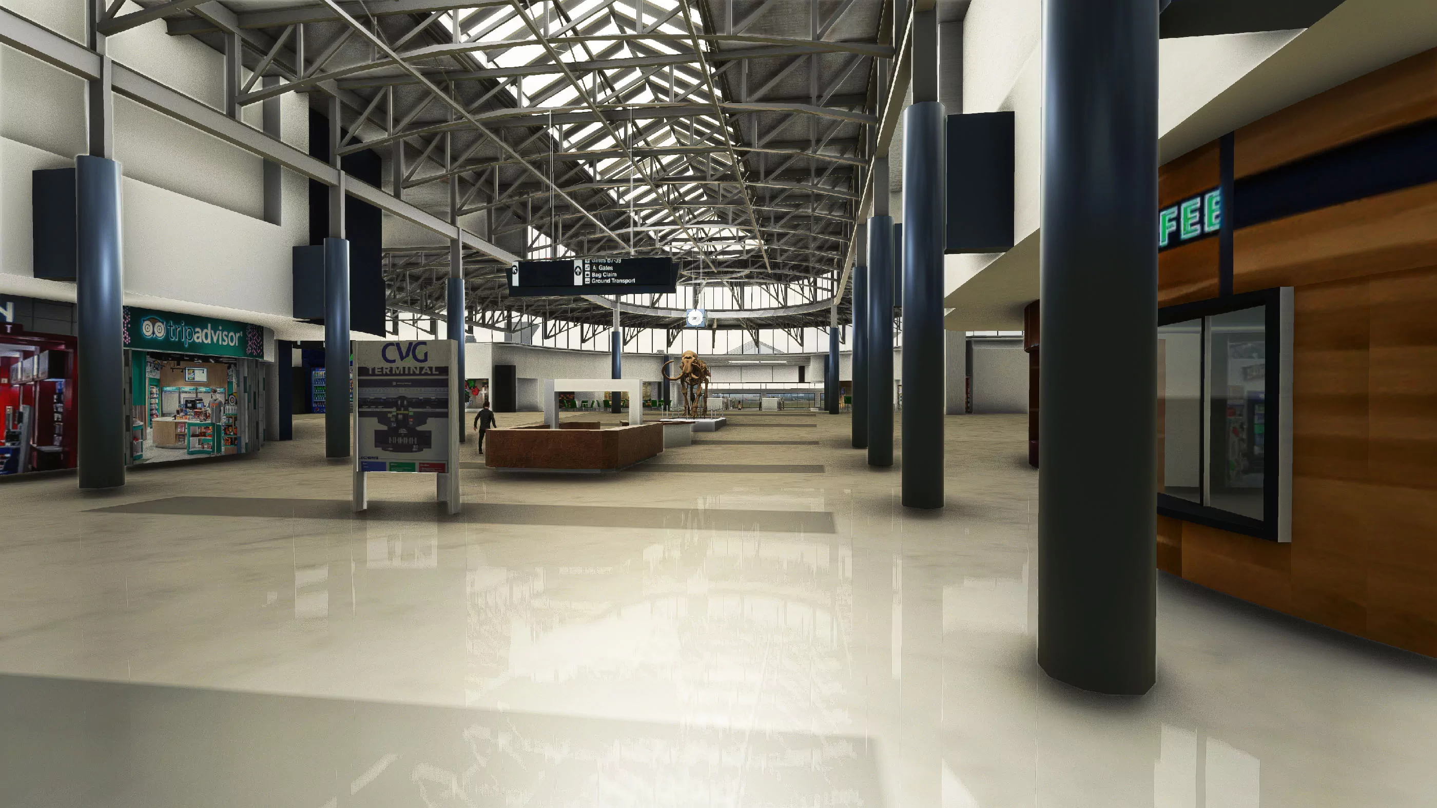 Аэропорт KCVG ( Кентукки, США )