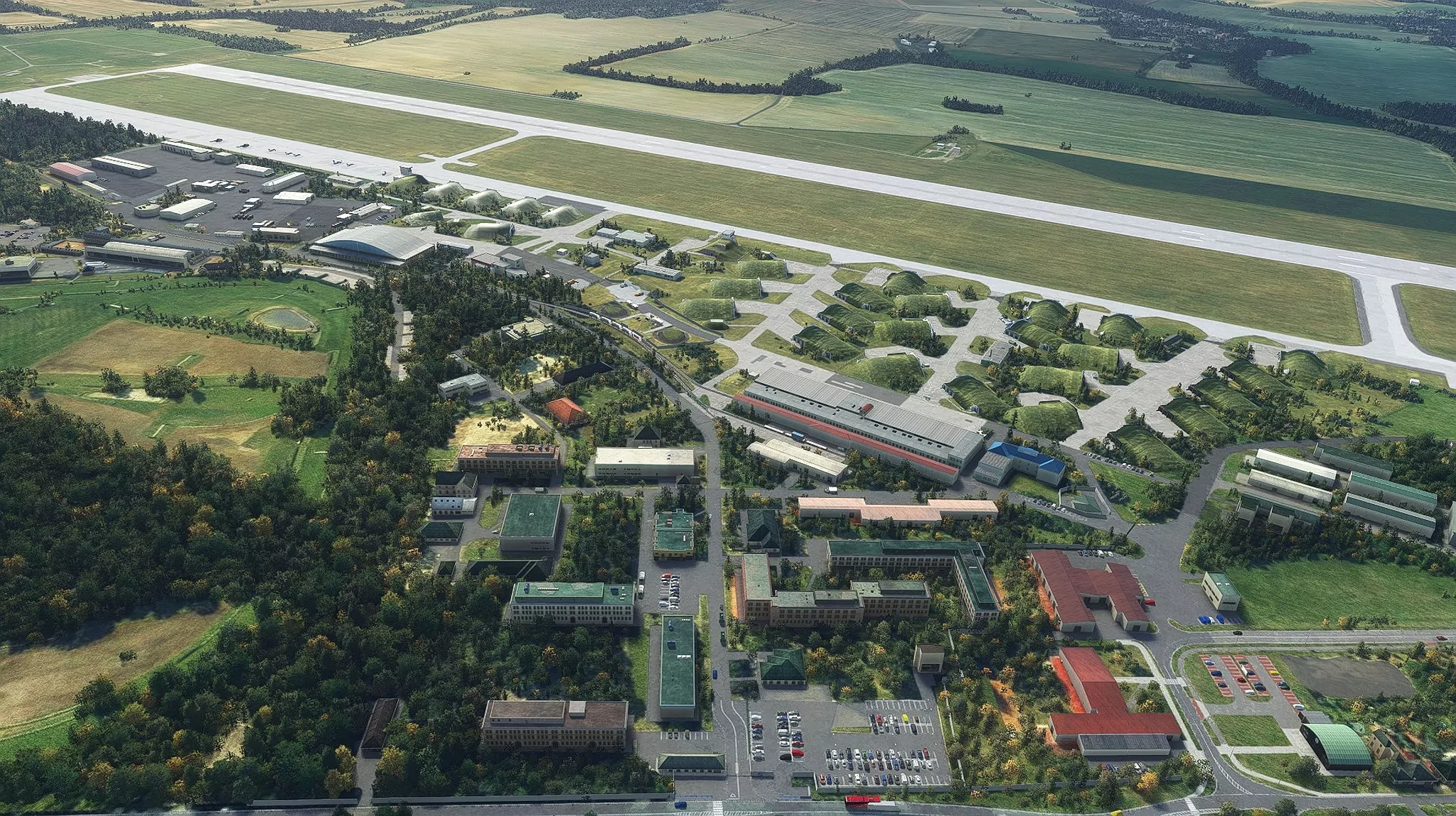 Аэропорт LKPD ( Пардубице, Чехия )