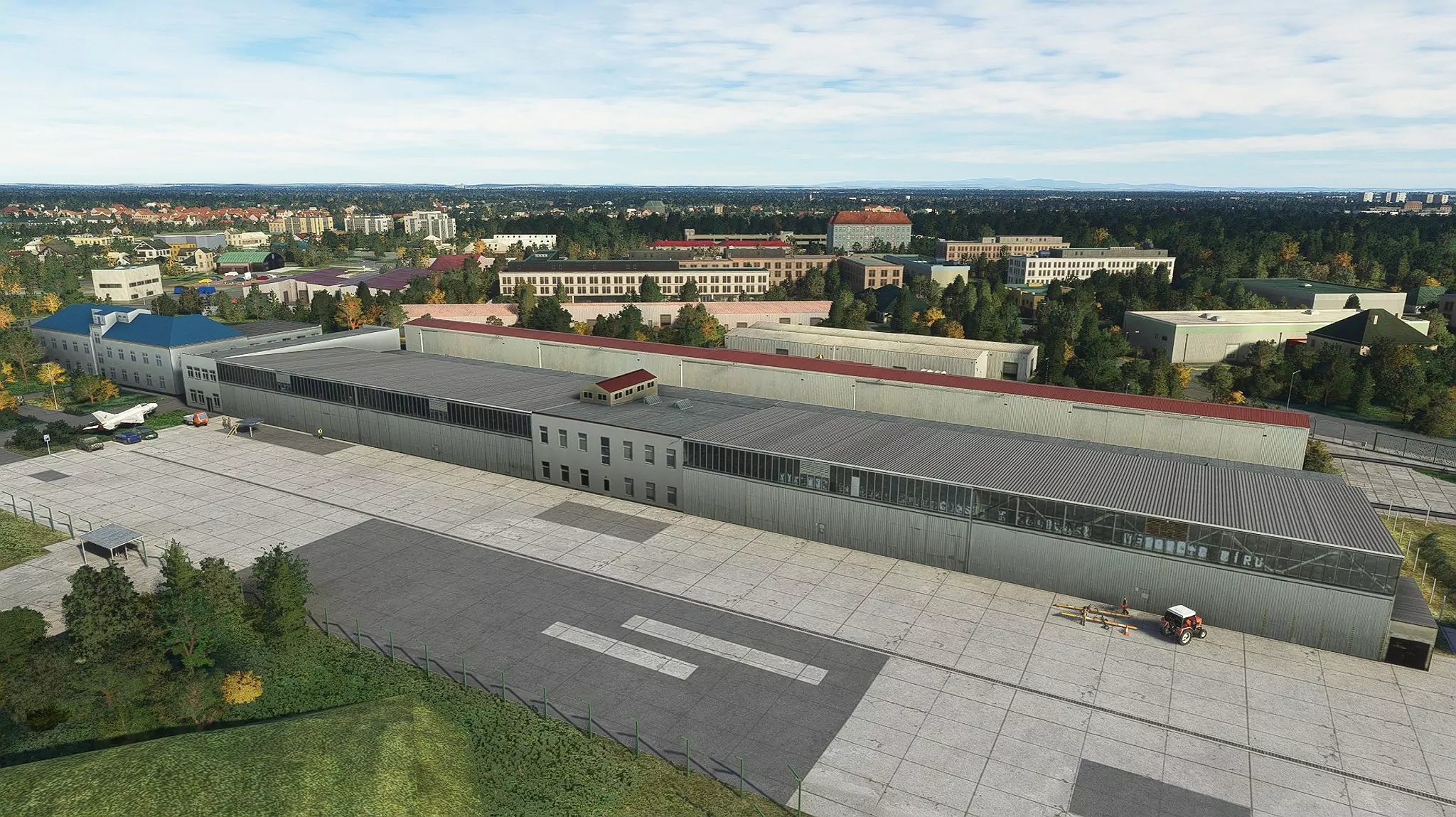 Аэропорт LKPD ( Пардубице, Чехия )