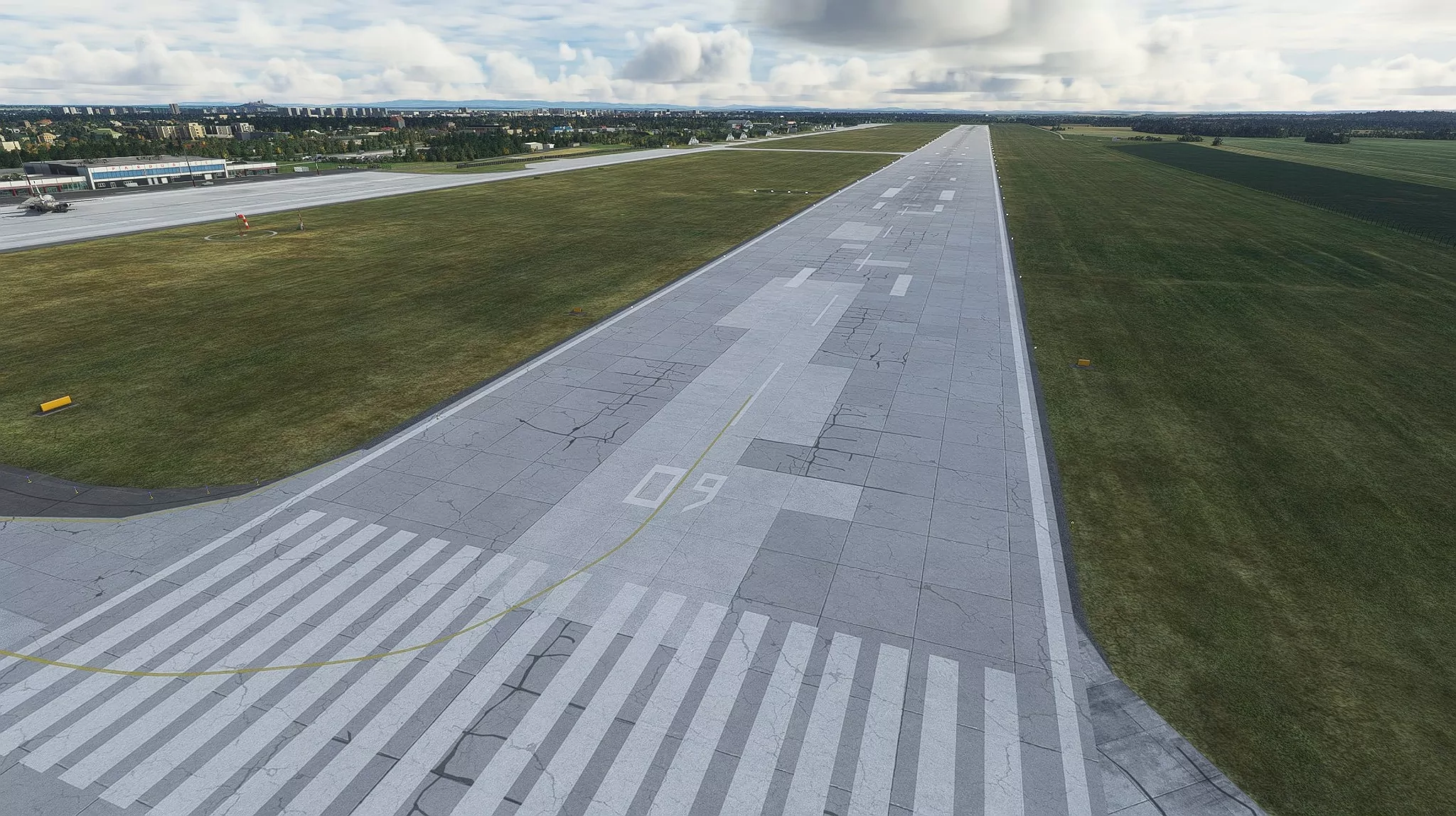 Аэропорт LKPD ( Пардубице, Чехия )