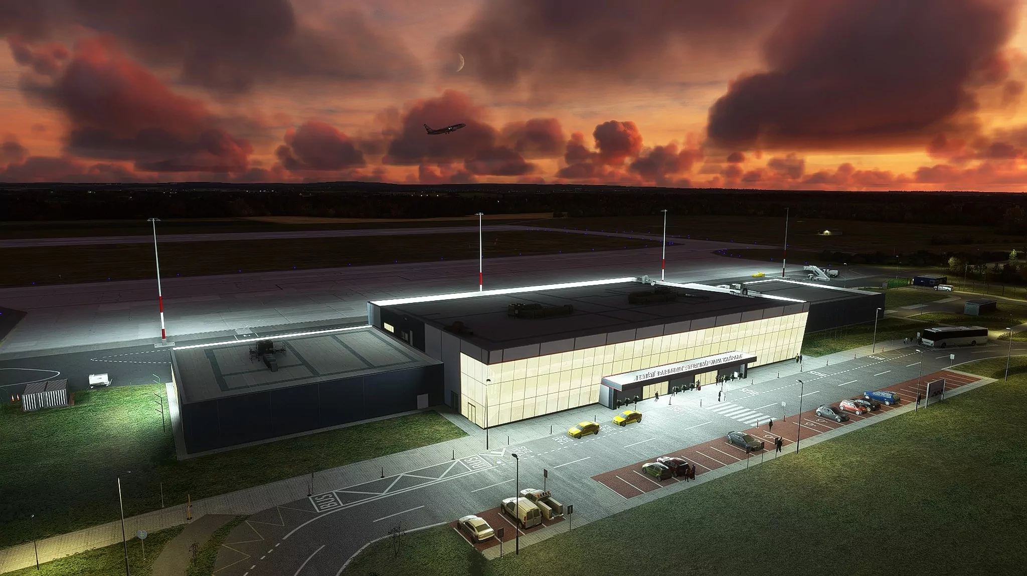 Аэропорт LKPD ( Пардубице, Чехия )