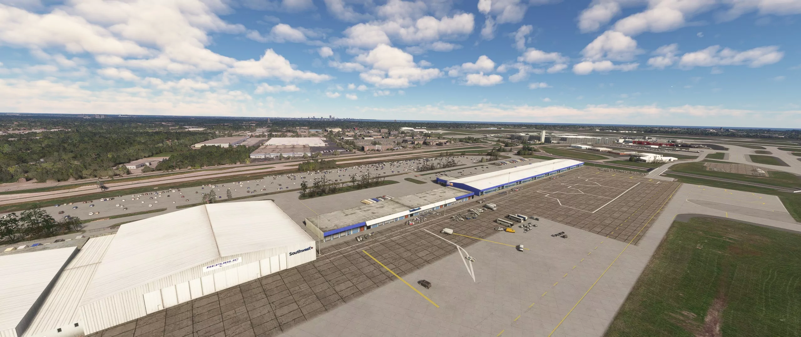 Аэропорт KMKE ( Милоуоки, США )