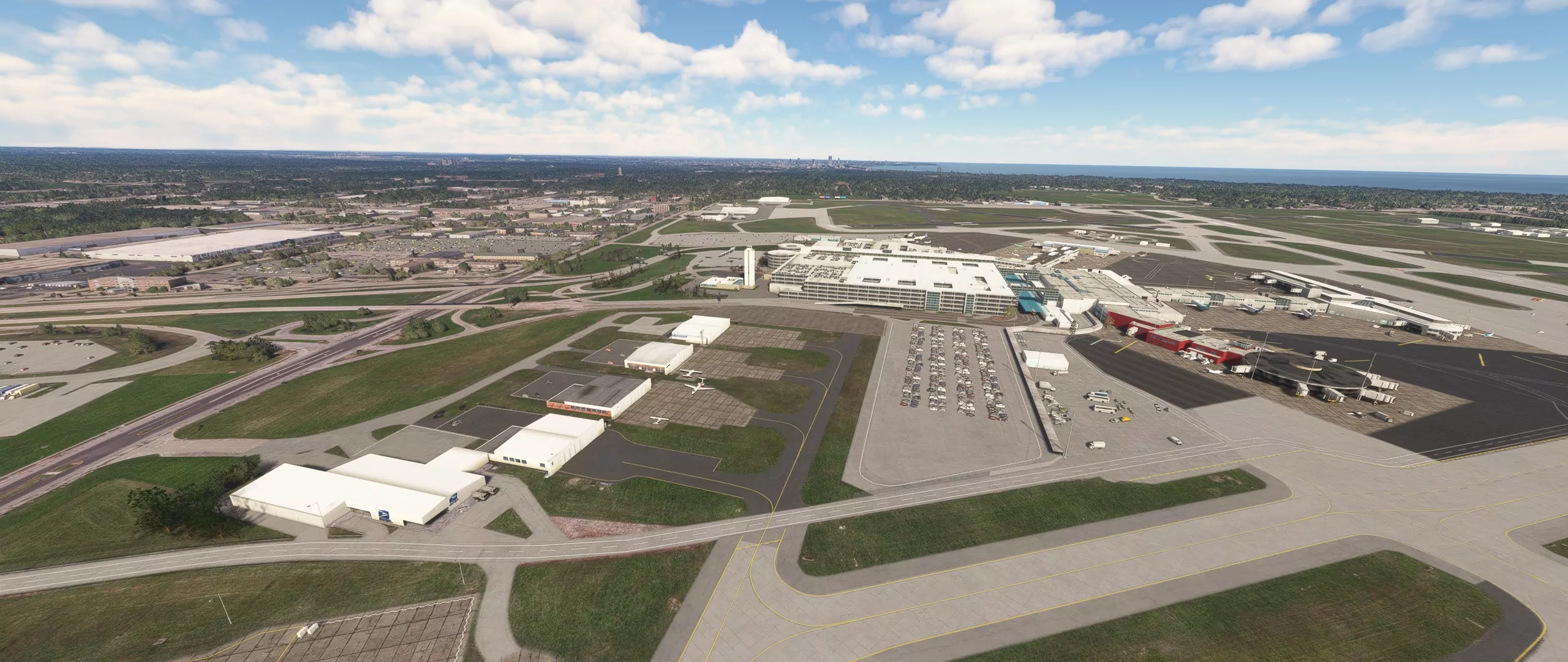 Аэропорт KMKE ( Милоуоки, США )