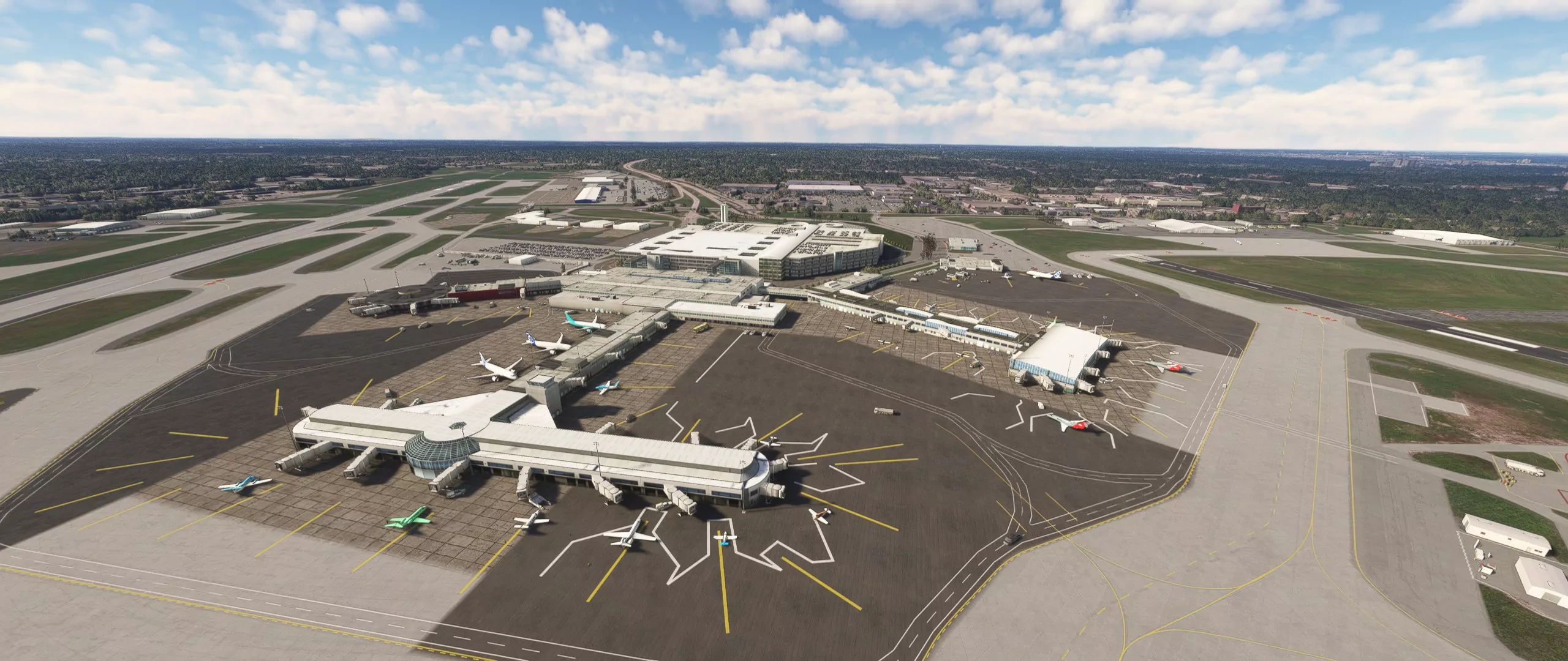 Аэропорт KMKE ( Милоуоки, США )