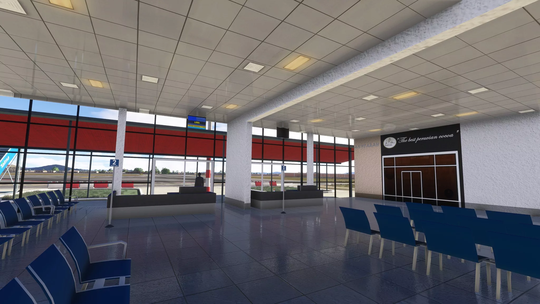 Аэропорт SPJL ( Хульяка, Перу )