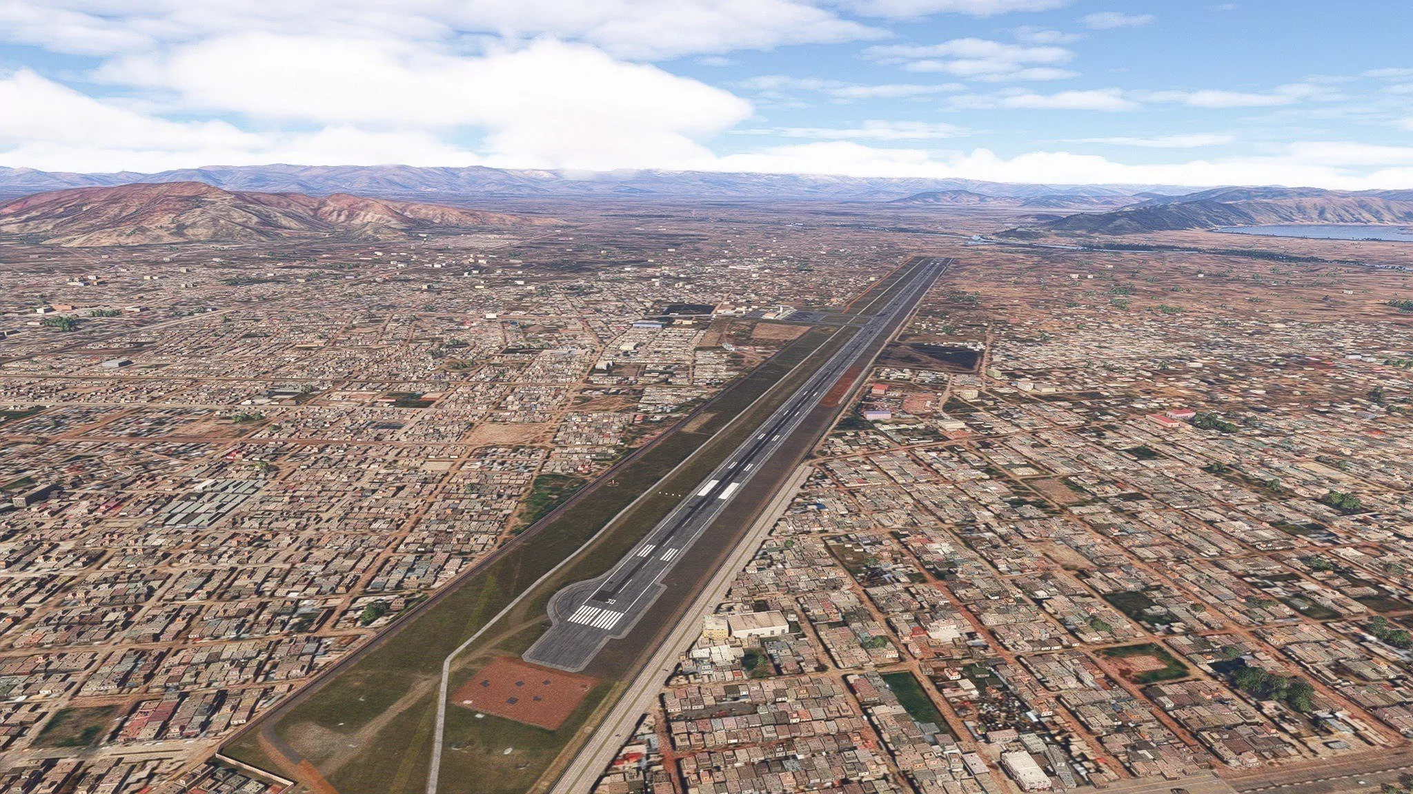 Аэропорт SPJL ( Хульяка, Перу )