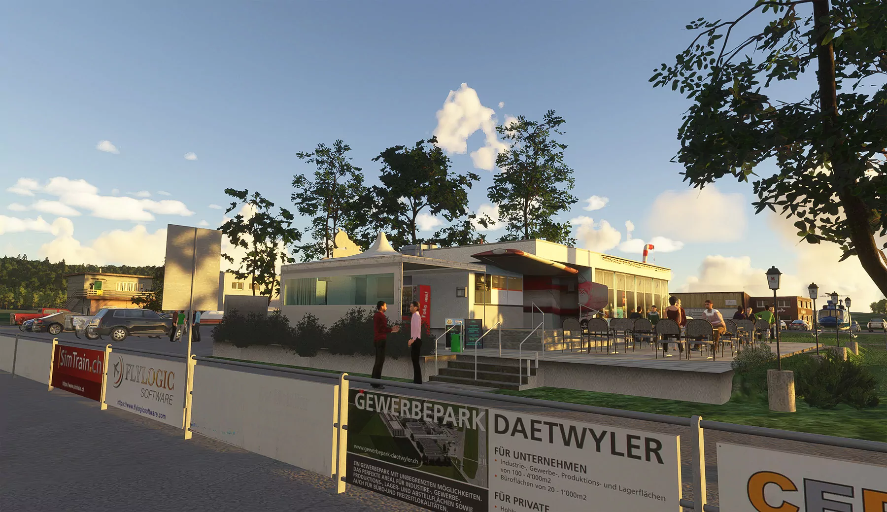 Аэродром LSPL ( Лангенталь, Швейцария )