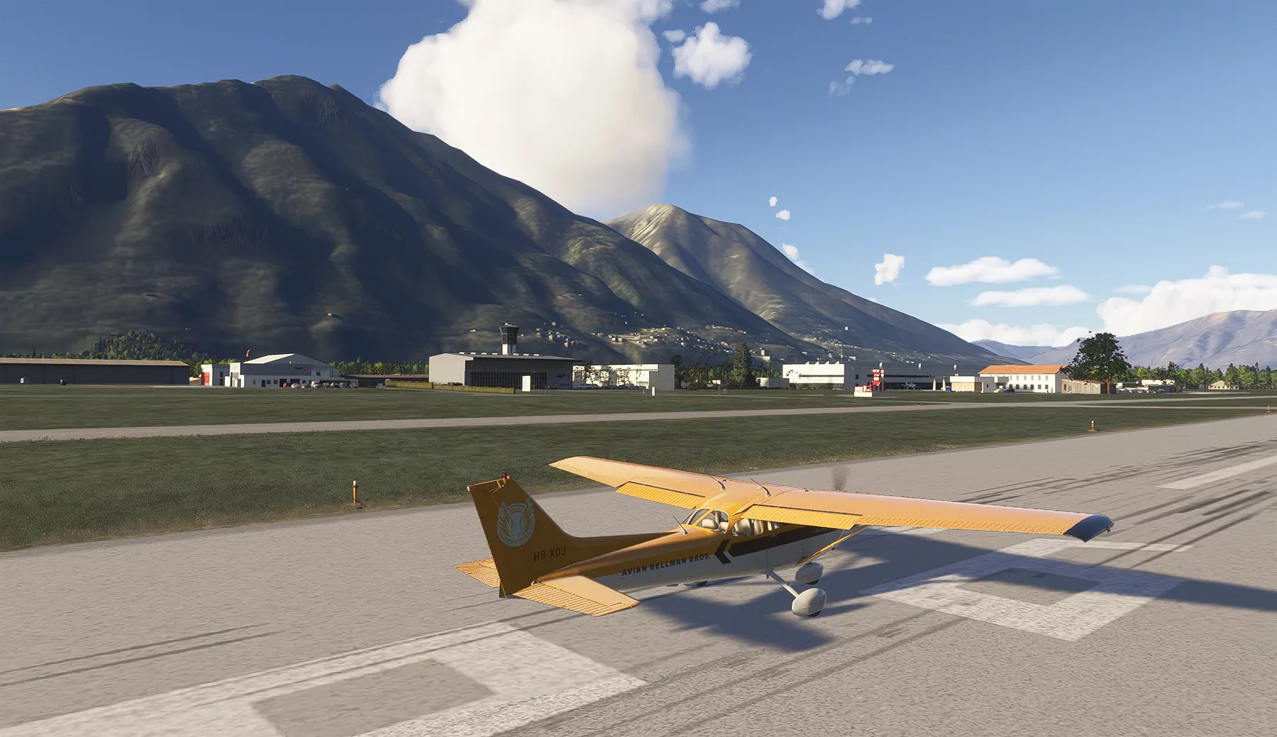 Аэропорт LSZO ( Локарно, Швейцария )