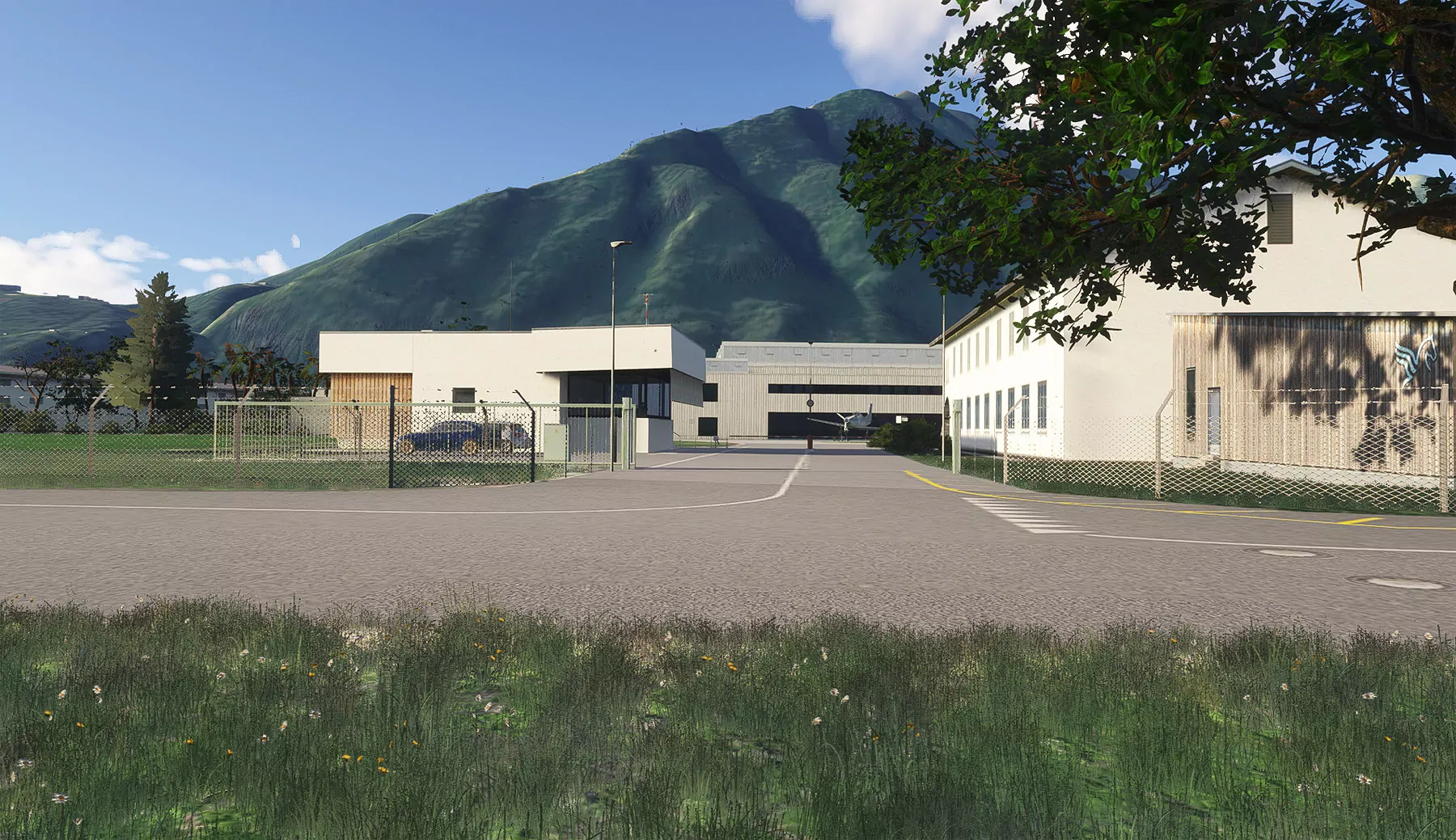 Аэропорт LSZO ( Локарно, Швейцария )