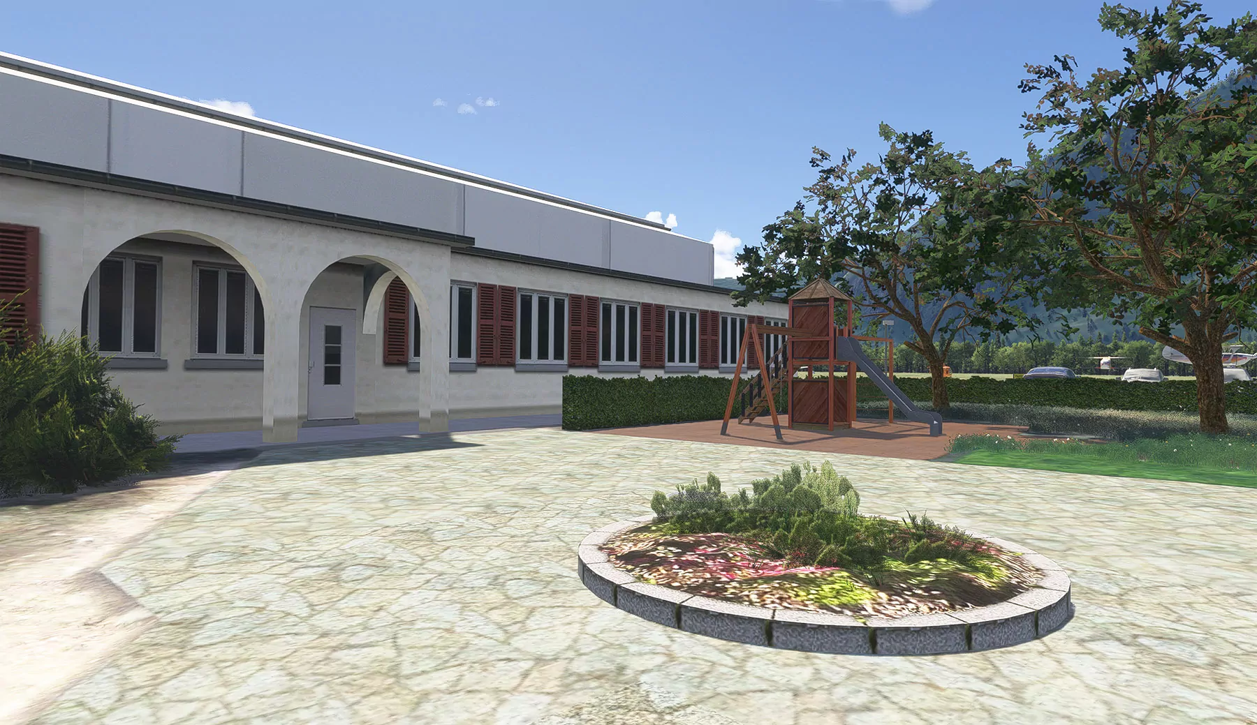 Аэропорт LSZO ( Локарно, Швейцария )