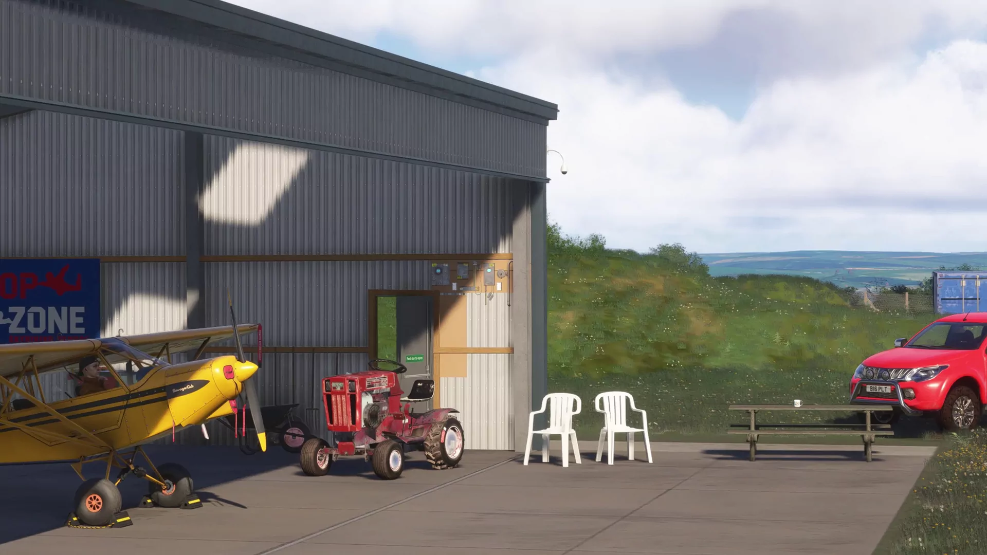 Аэродром EGZY ( Кингсбридж, Великобритания )