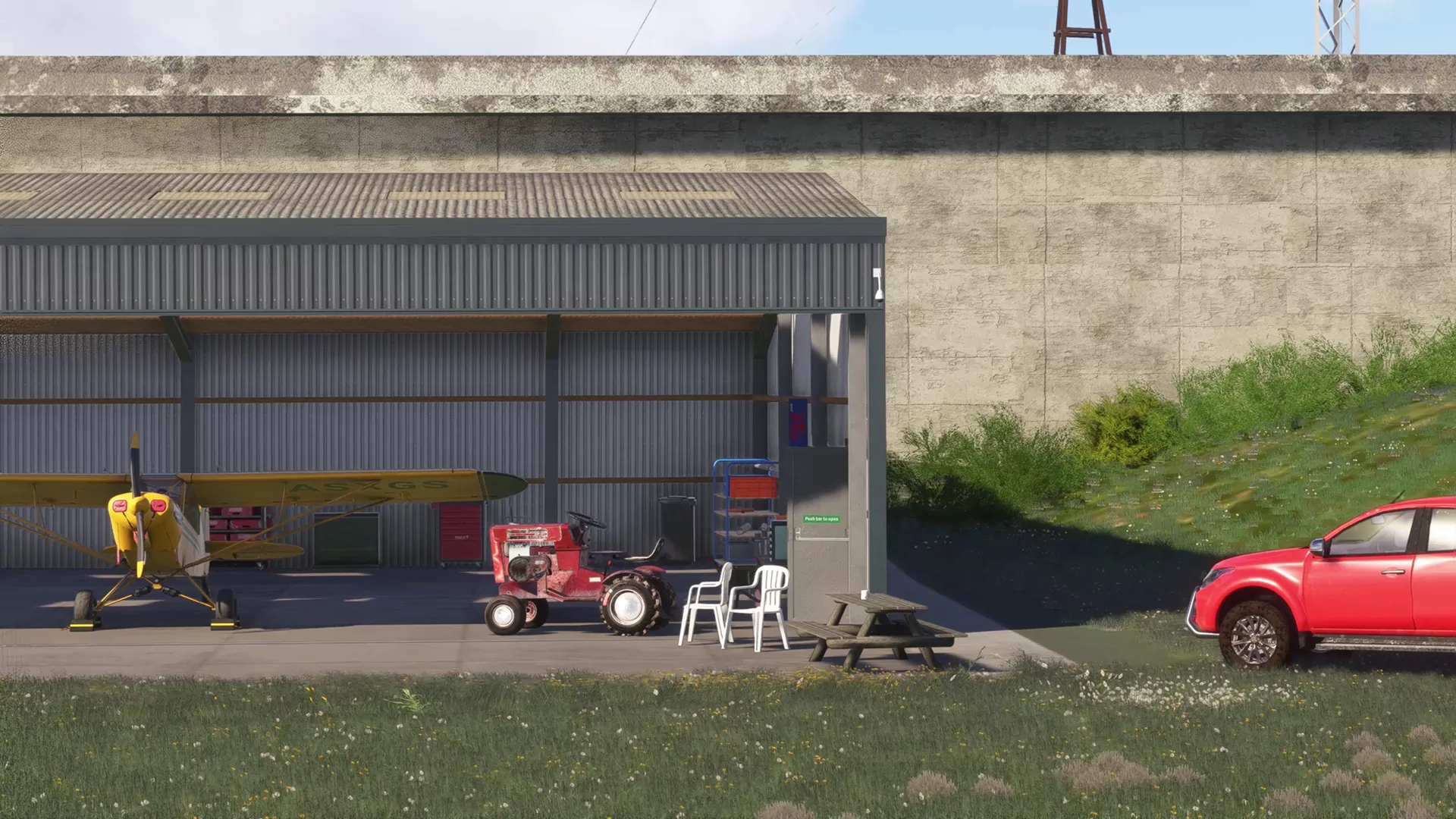 Аэродром EGZY ( Кингсбридж, Великобритания )