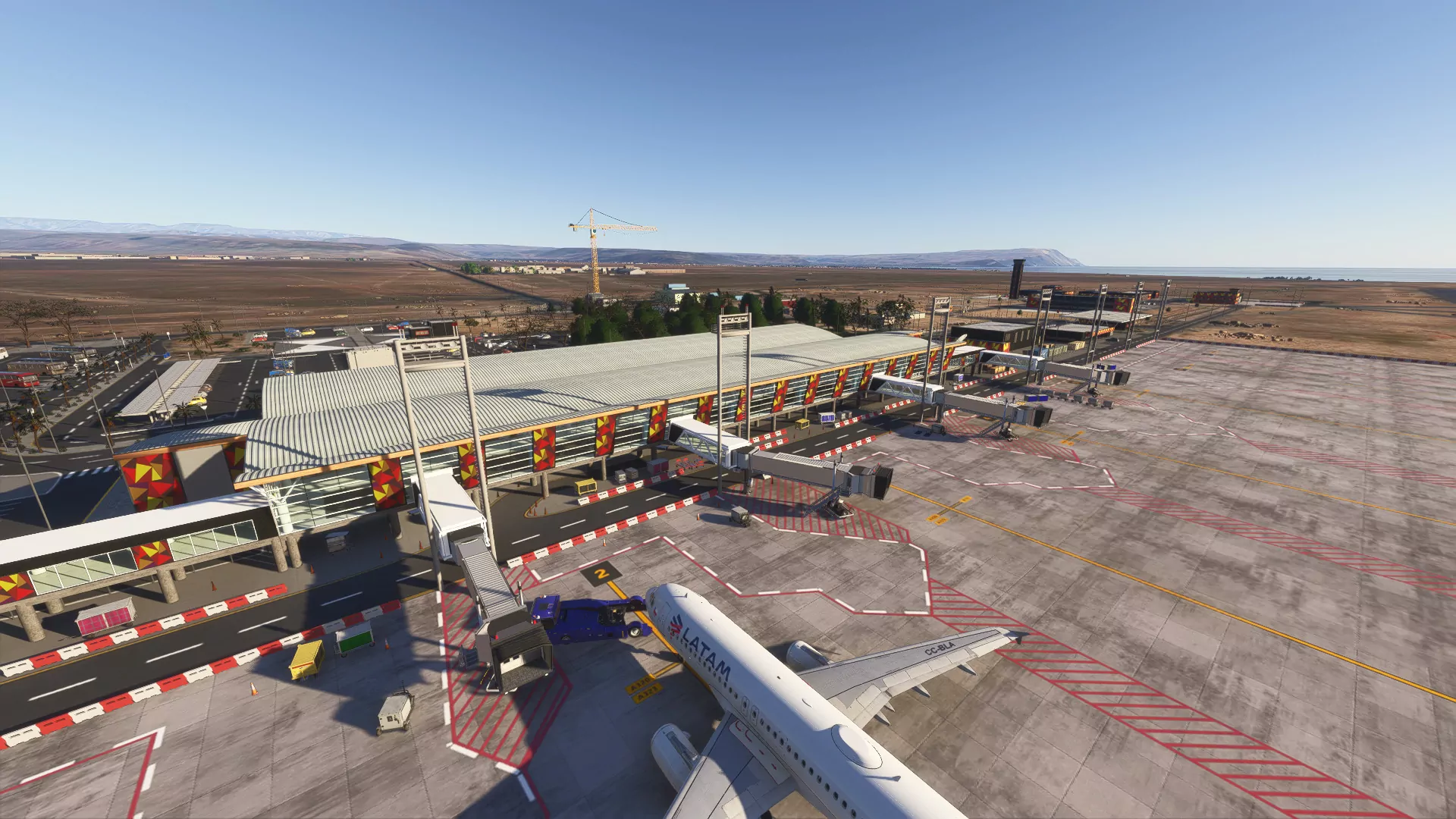 Аэропорт SACR ( Арика, Чили )