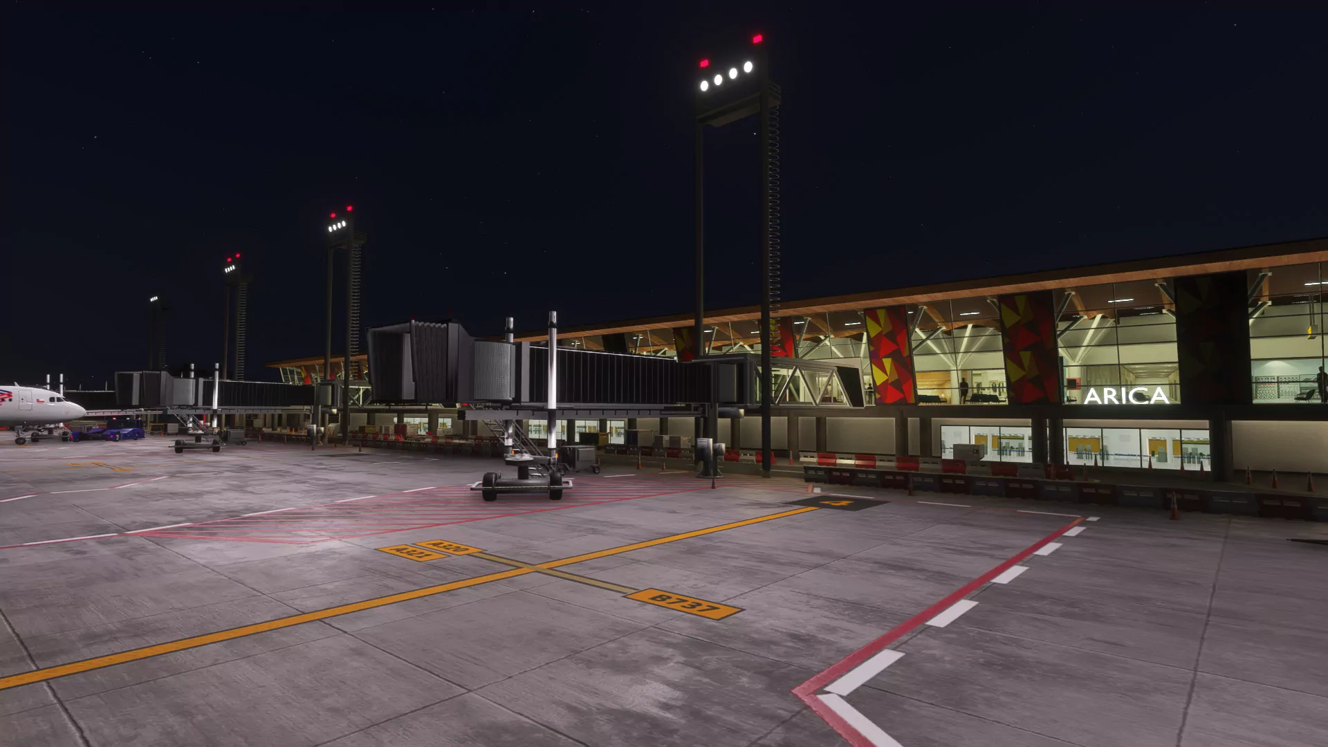 Аэропорт SACR ( Арика, Чили )