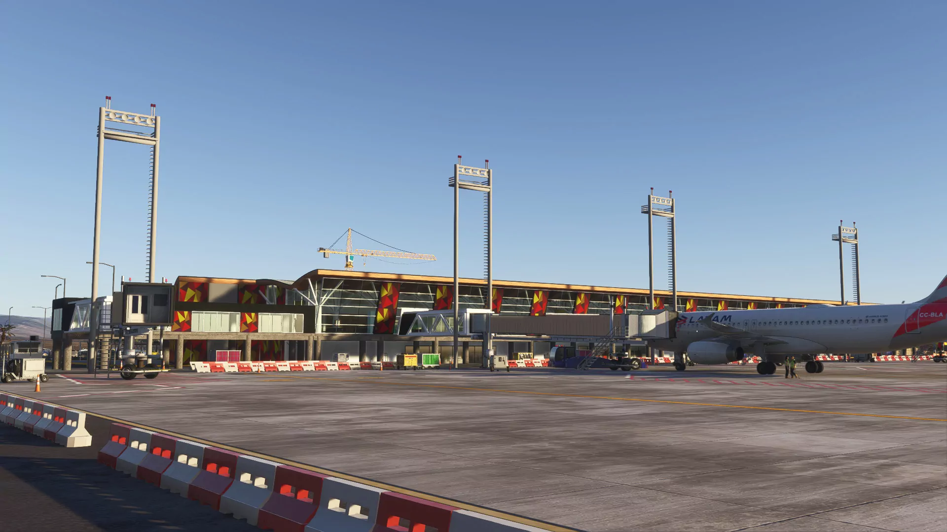 Аэропорт SACR ( Арика, Чили )