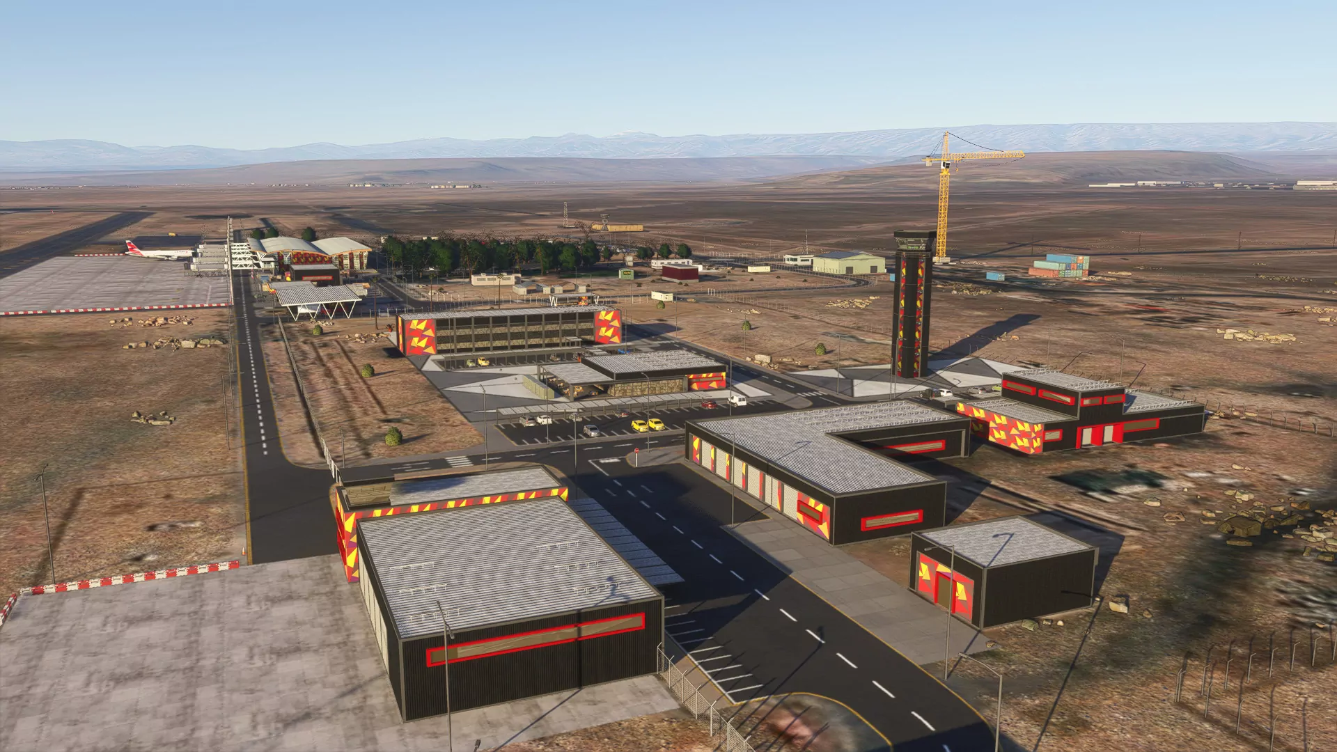 Аэропорт SACR ( Арика, Чили )