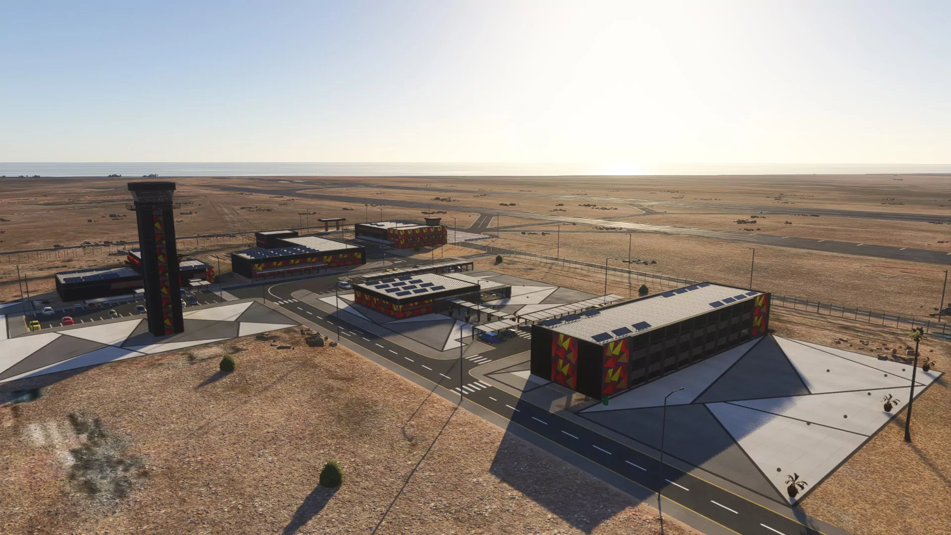 Аэропорт SACR ( Арика, Чили )