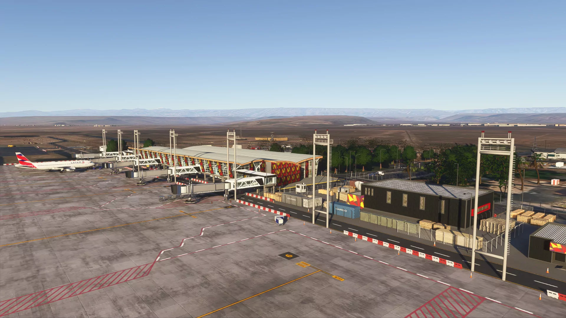 Аэропорт SACR ( Арика, Чили )