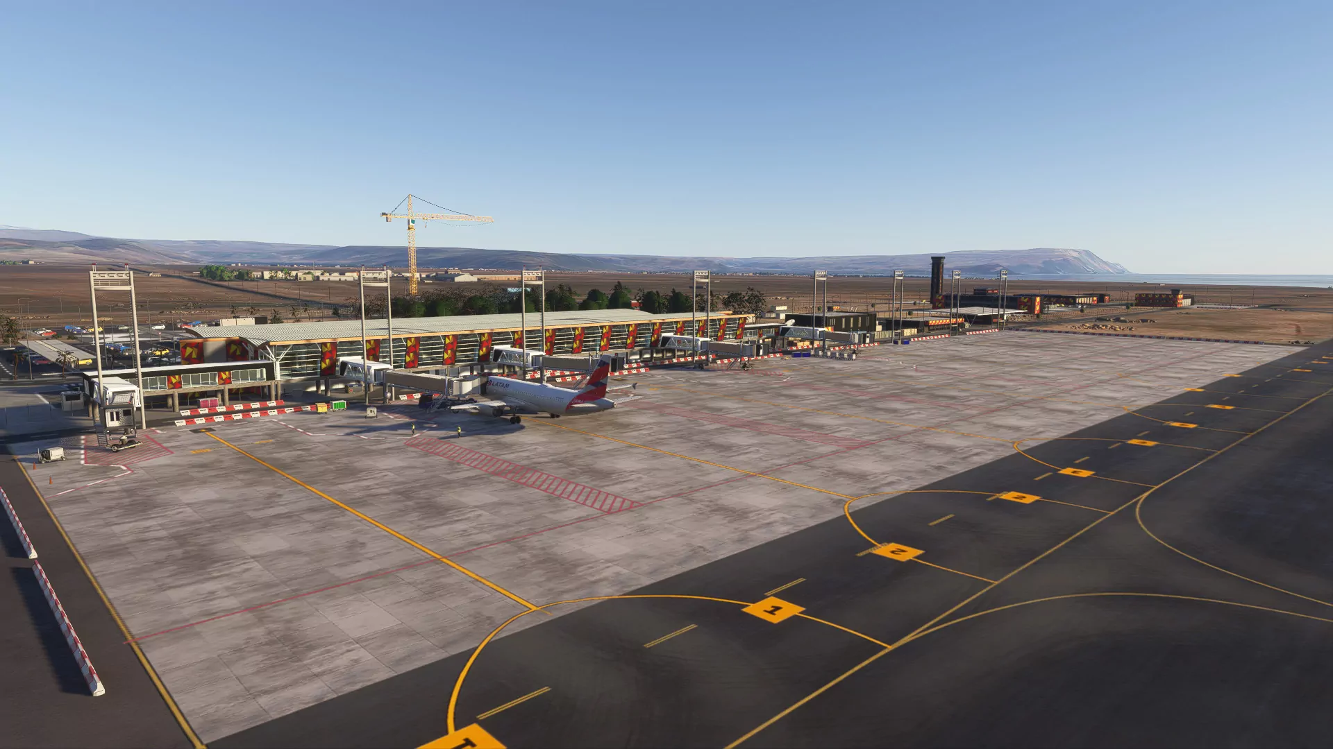 Аэропорт SACR ( Арика, Чили )