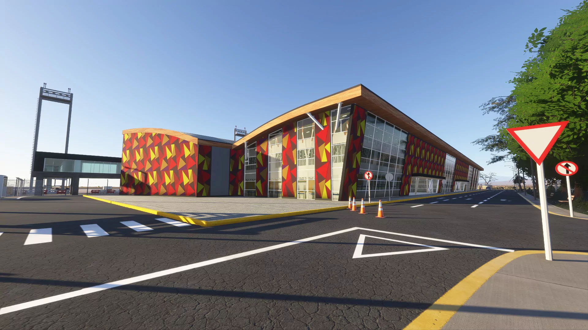 Аэропорт SACR ( Арика, Чили )