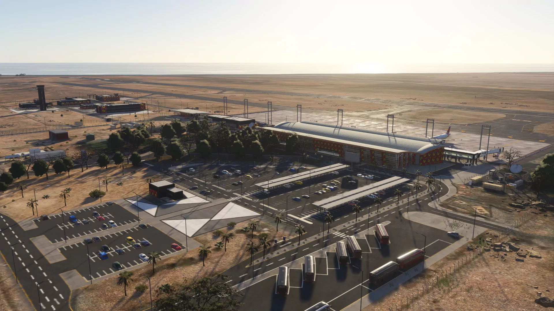 Аэропорт SACR ( Арика, Чили )