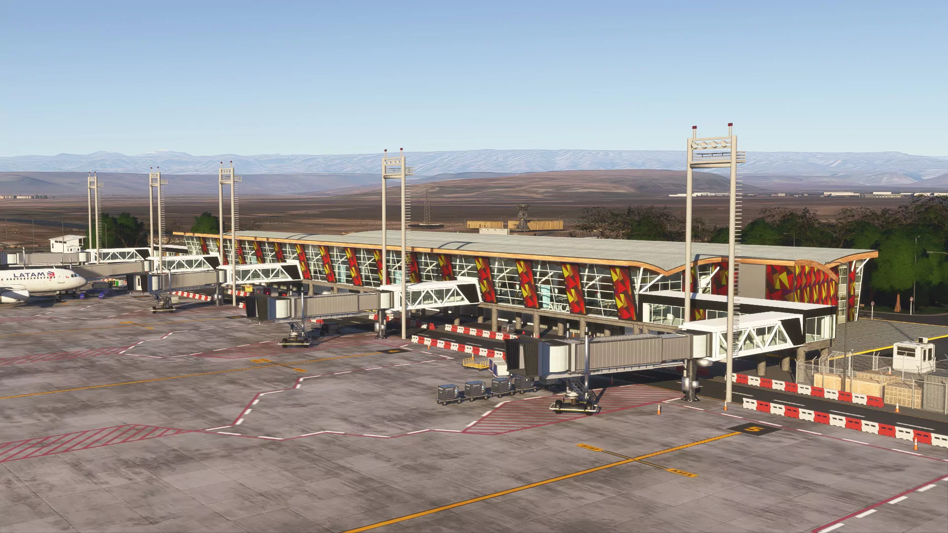 Аэропорт SACR ( Арика, Чили )