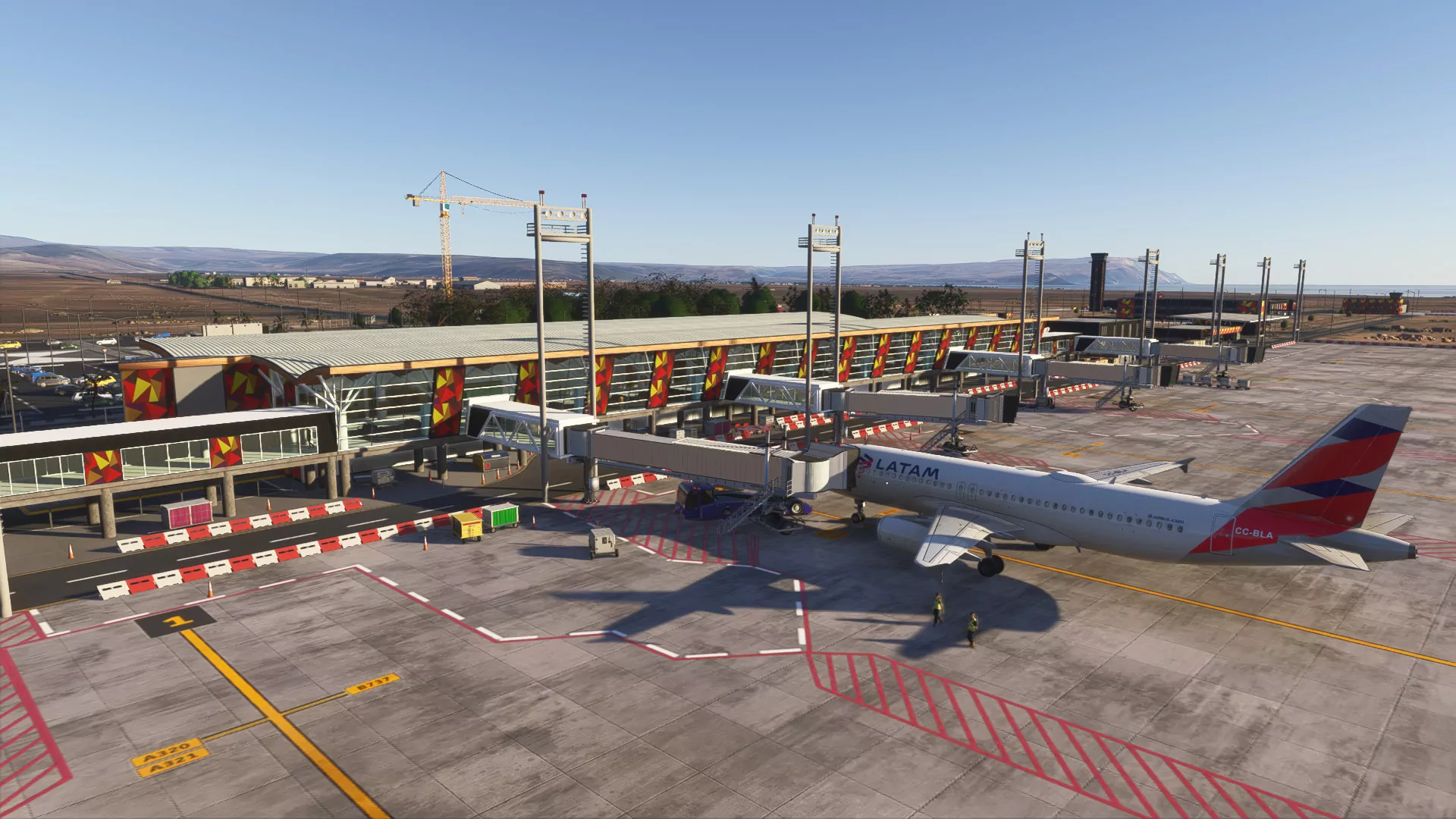 Аэропорт SACR ( Арика, Чили )