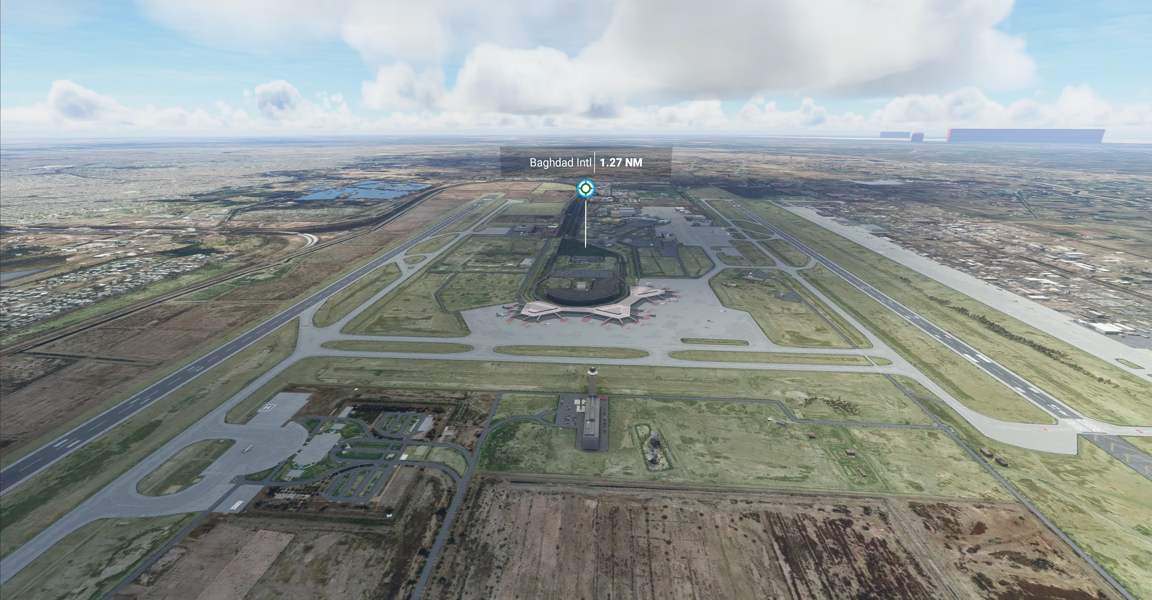 Аэропорт ORBI ( Багдад, Ирак )