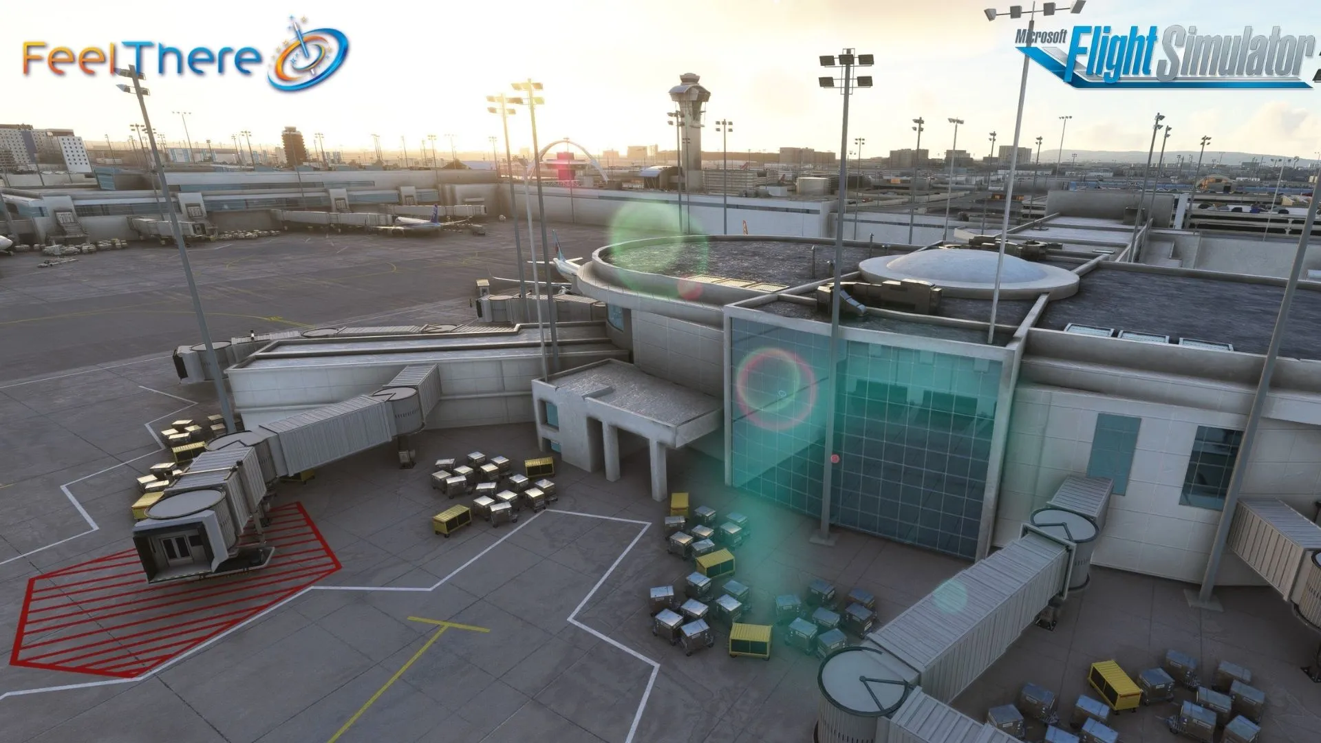 Аэропорт KLAX ( Лос-Анджелес, США )