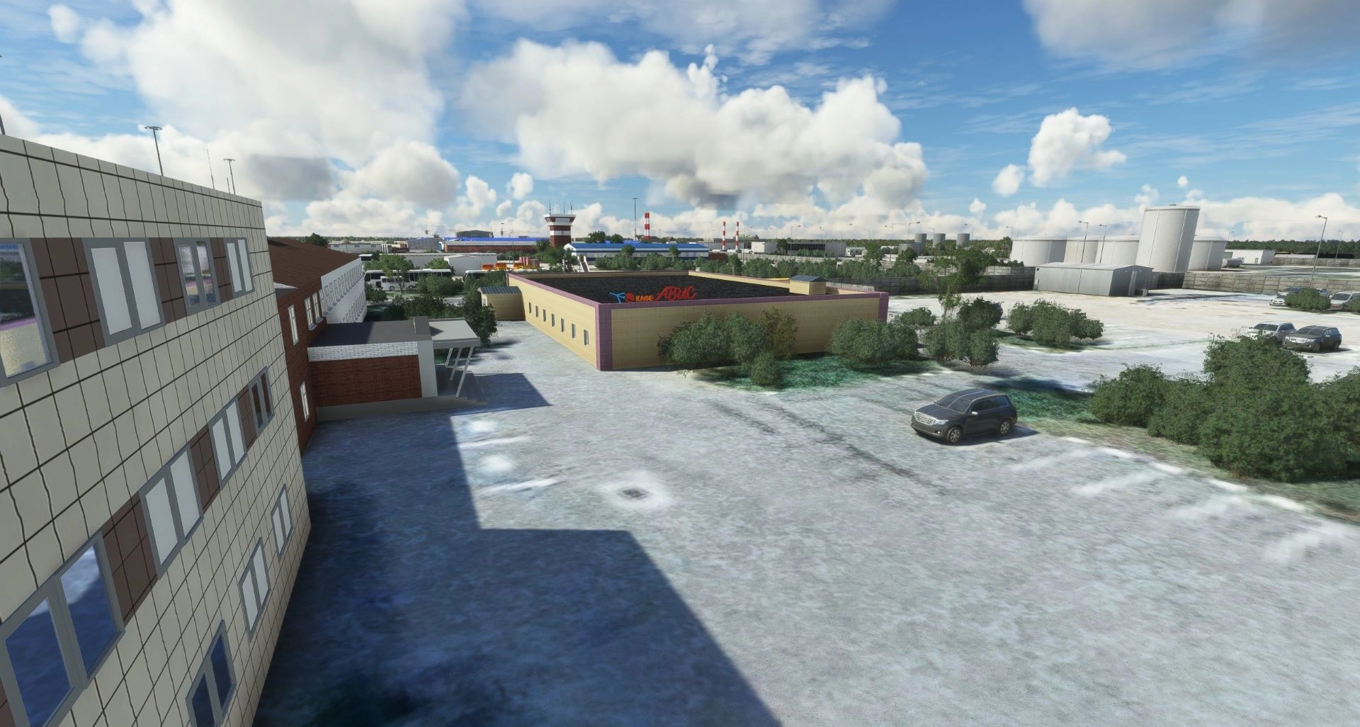 Аэропорт USMU ( Новый Уренгой, Россия )