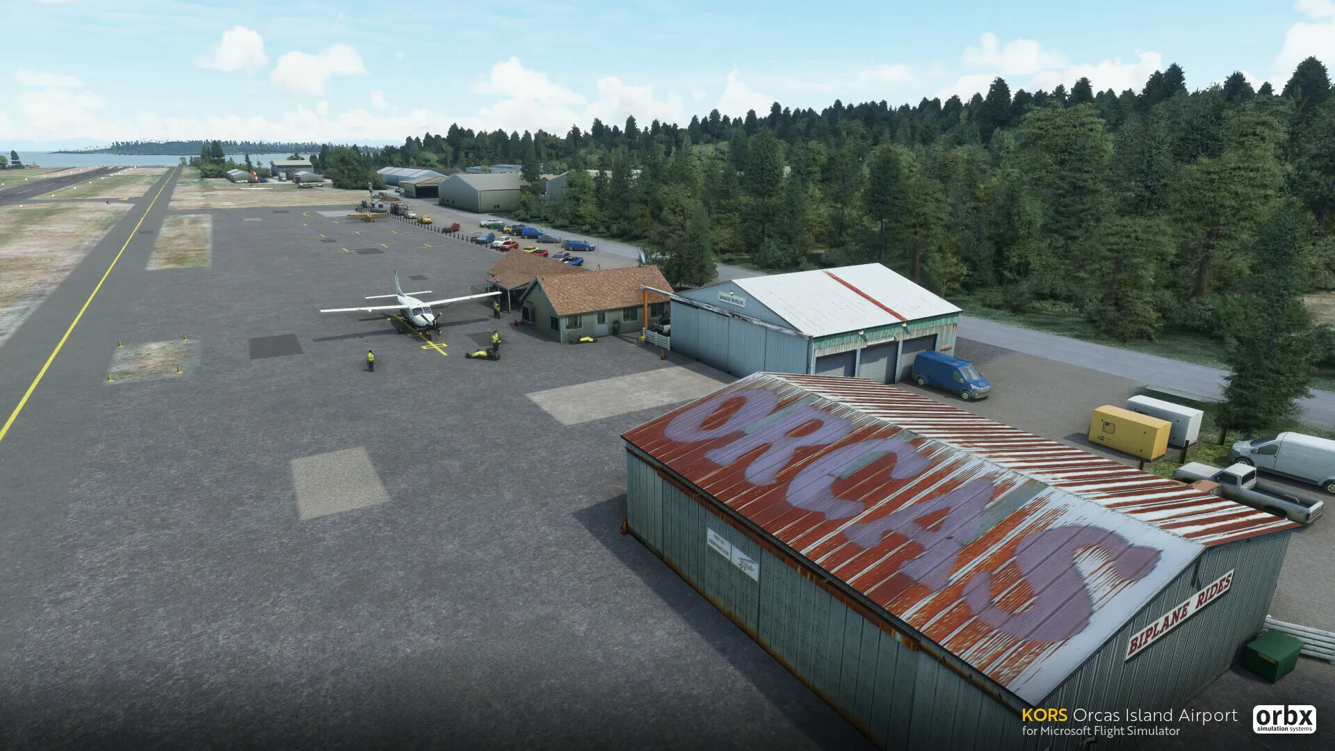 Аэропорт KORS ( Оркас, США )