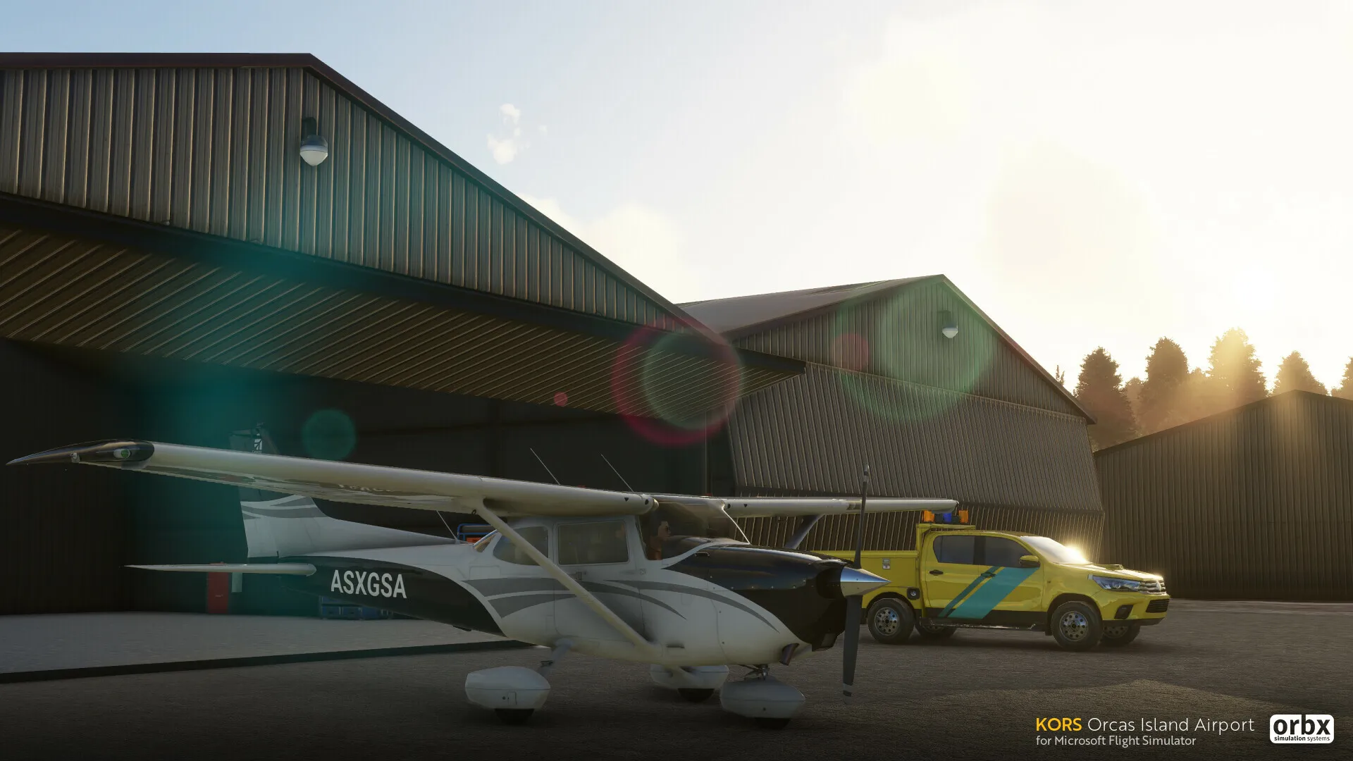 Аэропорт KORS ( Оркас, США )