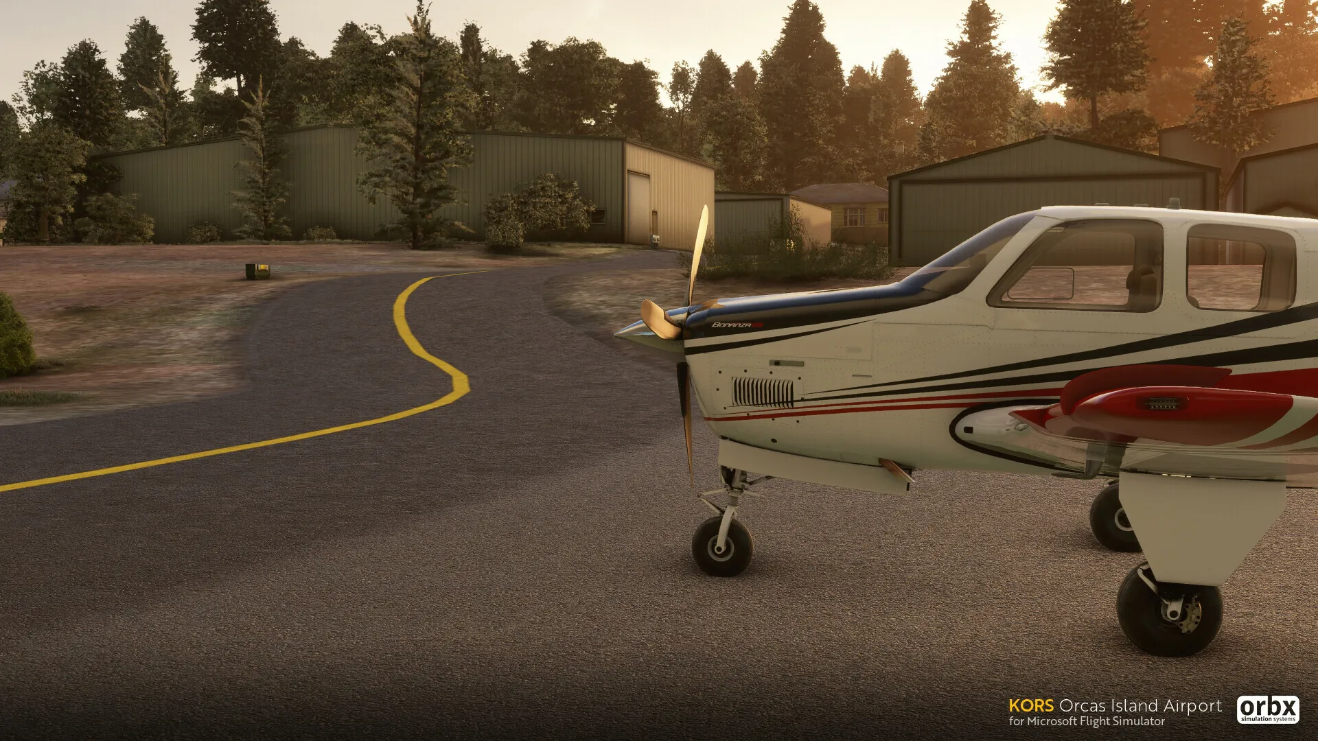 Аэропорт KORS ( Оркас, США )