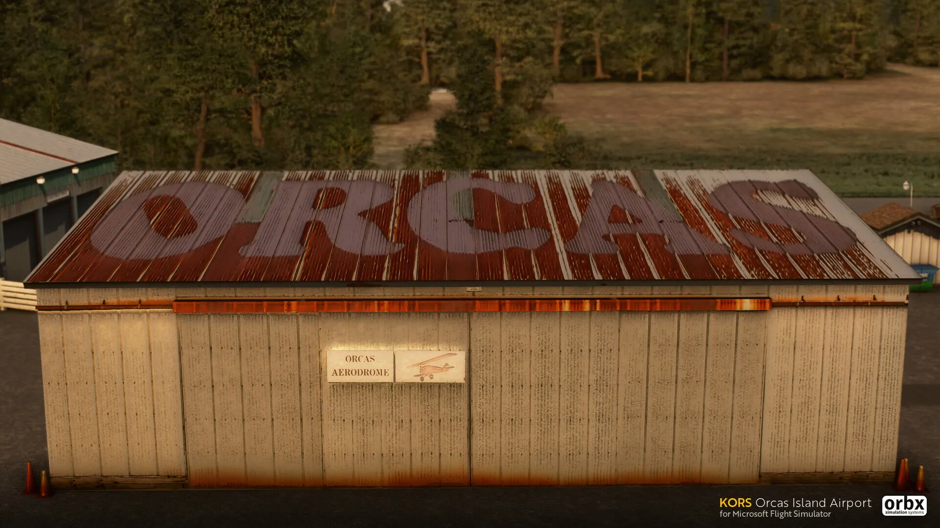 Аэропорт KORS ( Оркас, США )