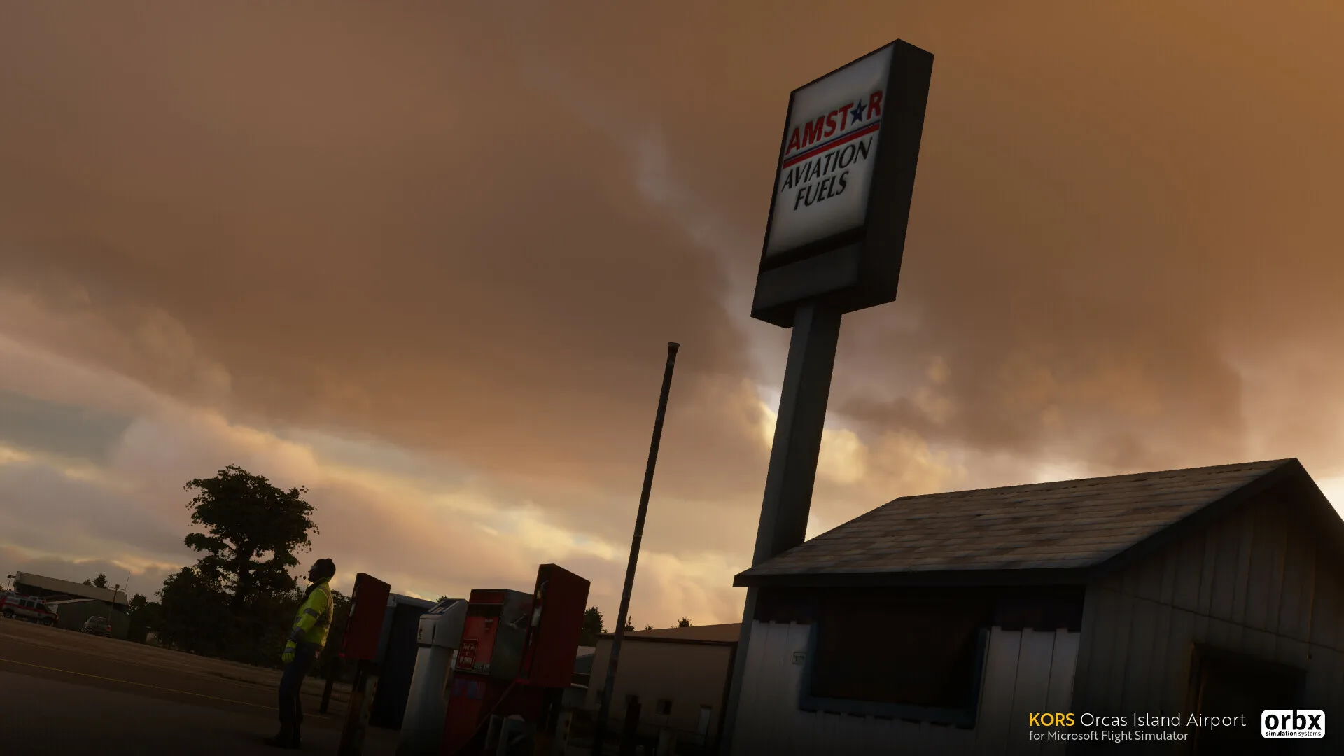 Аэропорт KORS ( Оркас, США )