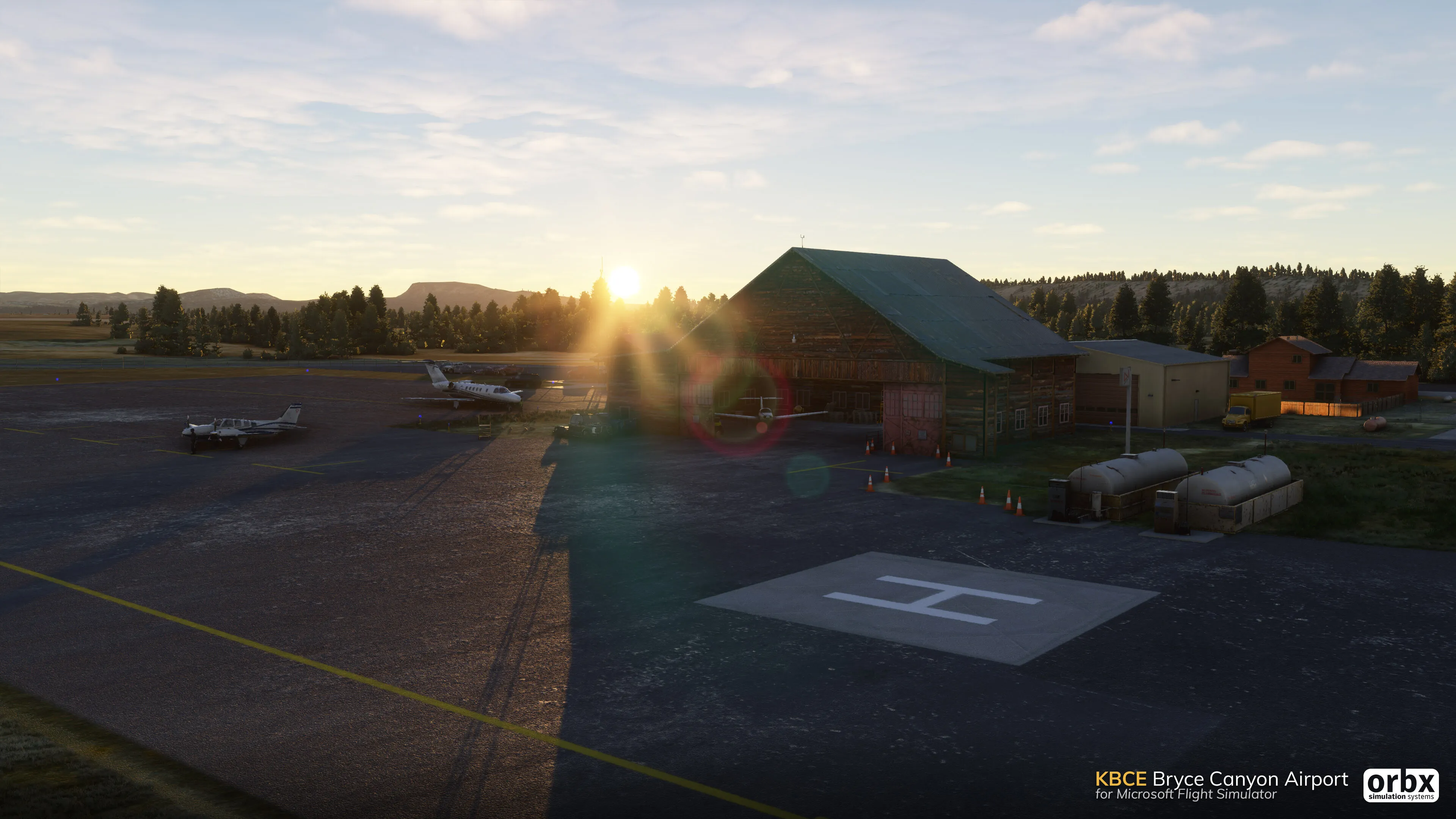 Аэропорт KBCE ( Брайс-Каньон, США )