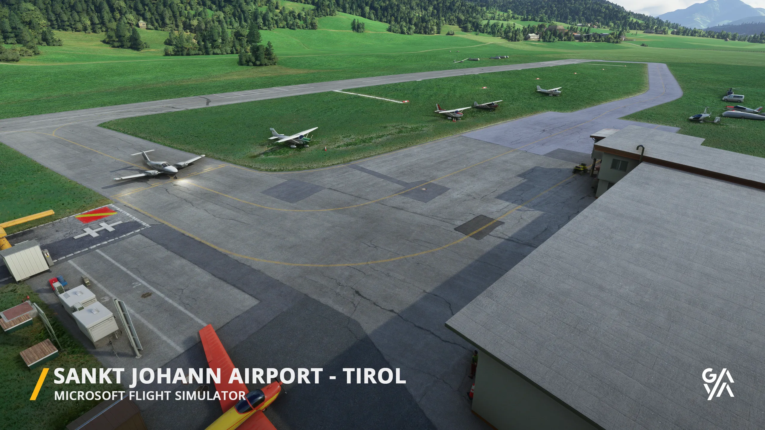 Аэродром LOIJ ( Тироль, Австрия )