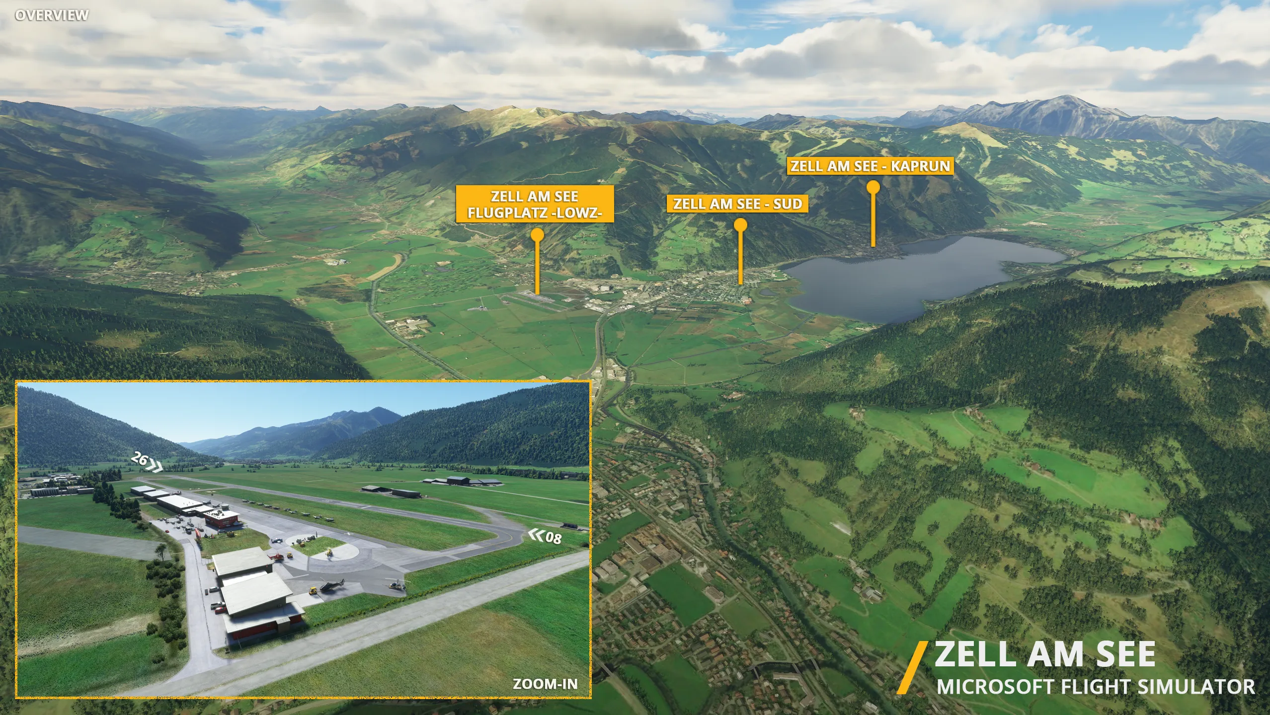 Аэропорт LOWZ ( Целль-ам-Зе, Австрия )