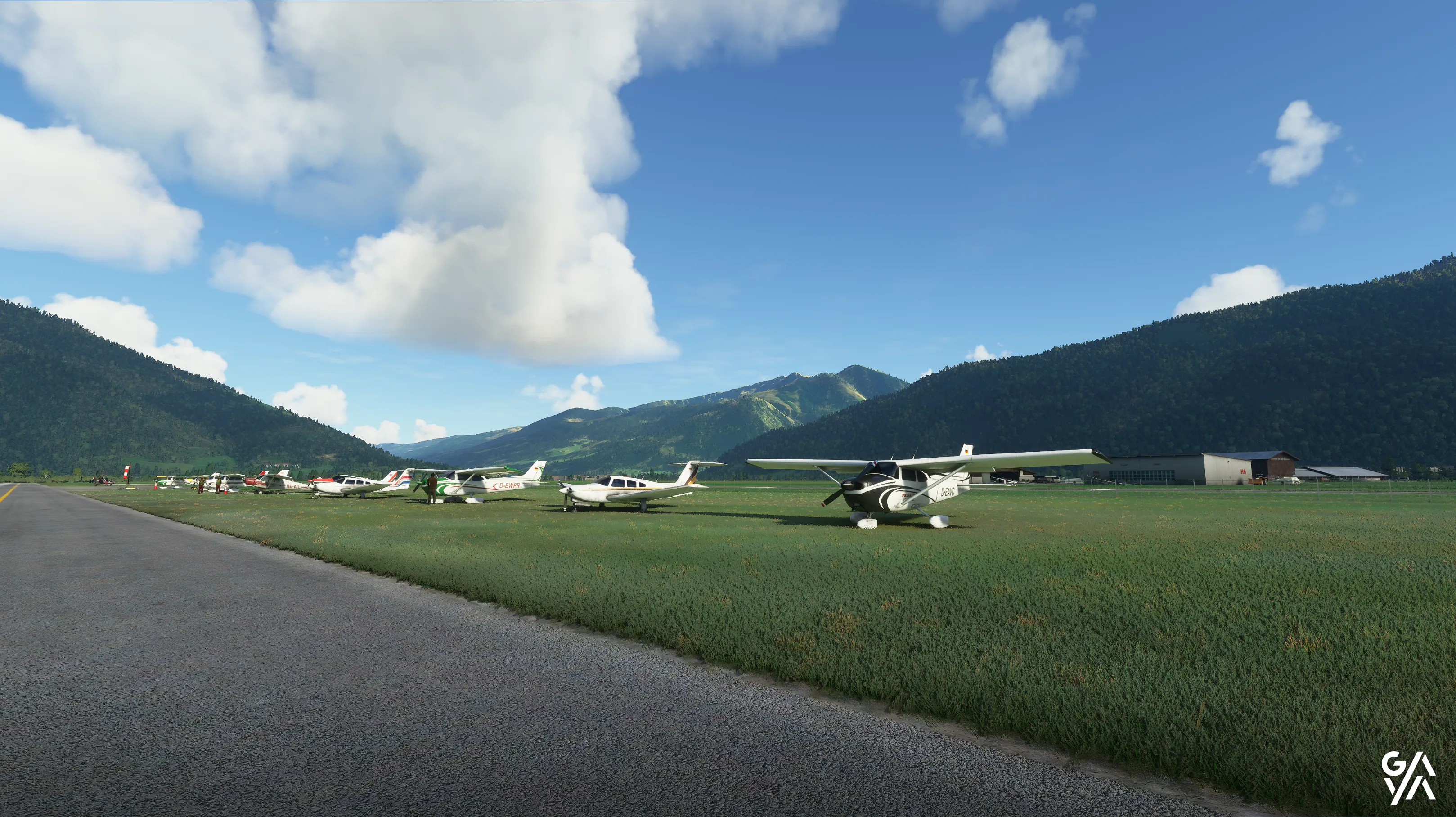 Аэропорт LOWZ ( Целль-ам-Зе, Австрия )