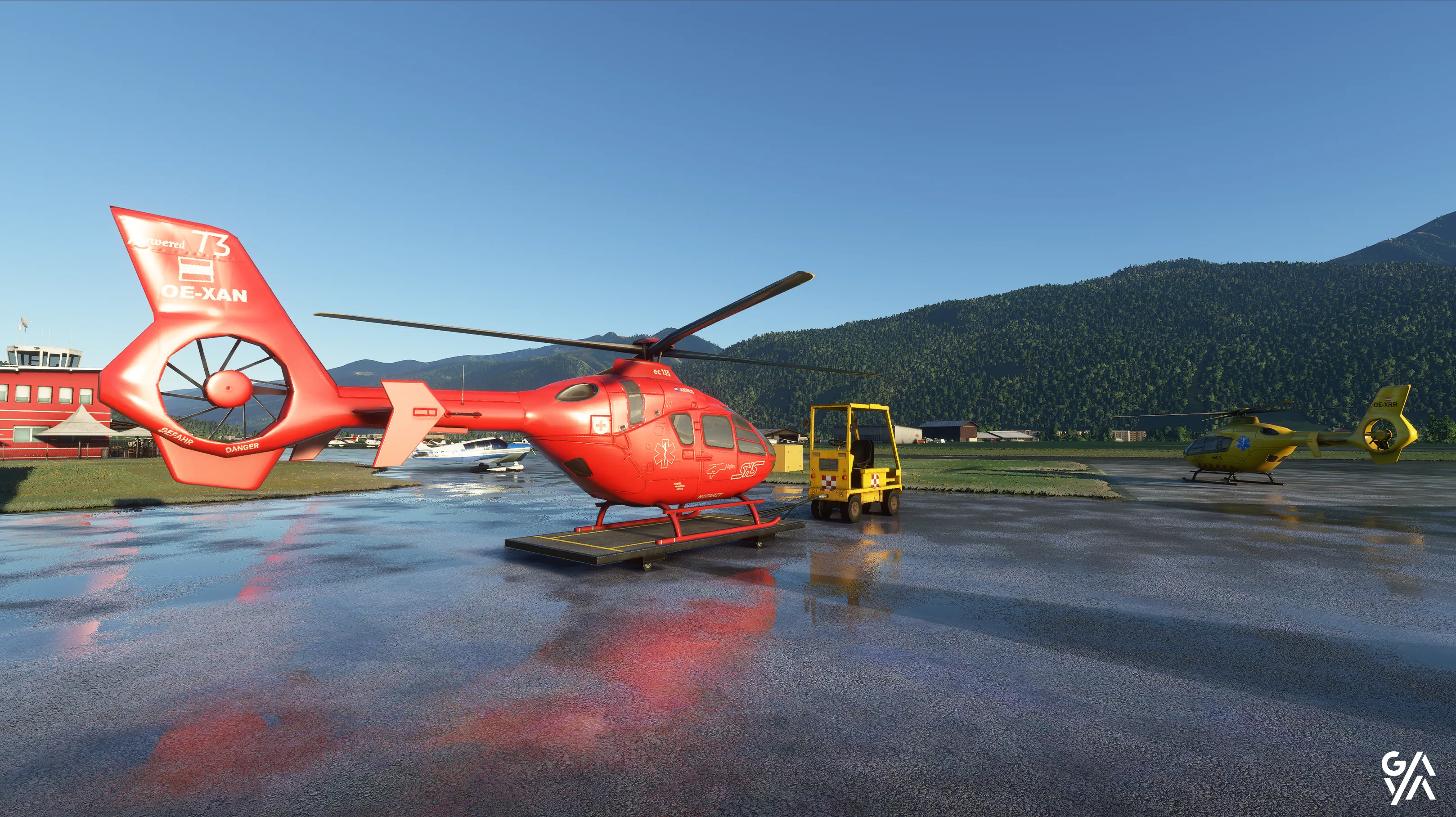 Аэропорт LOWZ ( Целль-ам-Зе, Австрия )