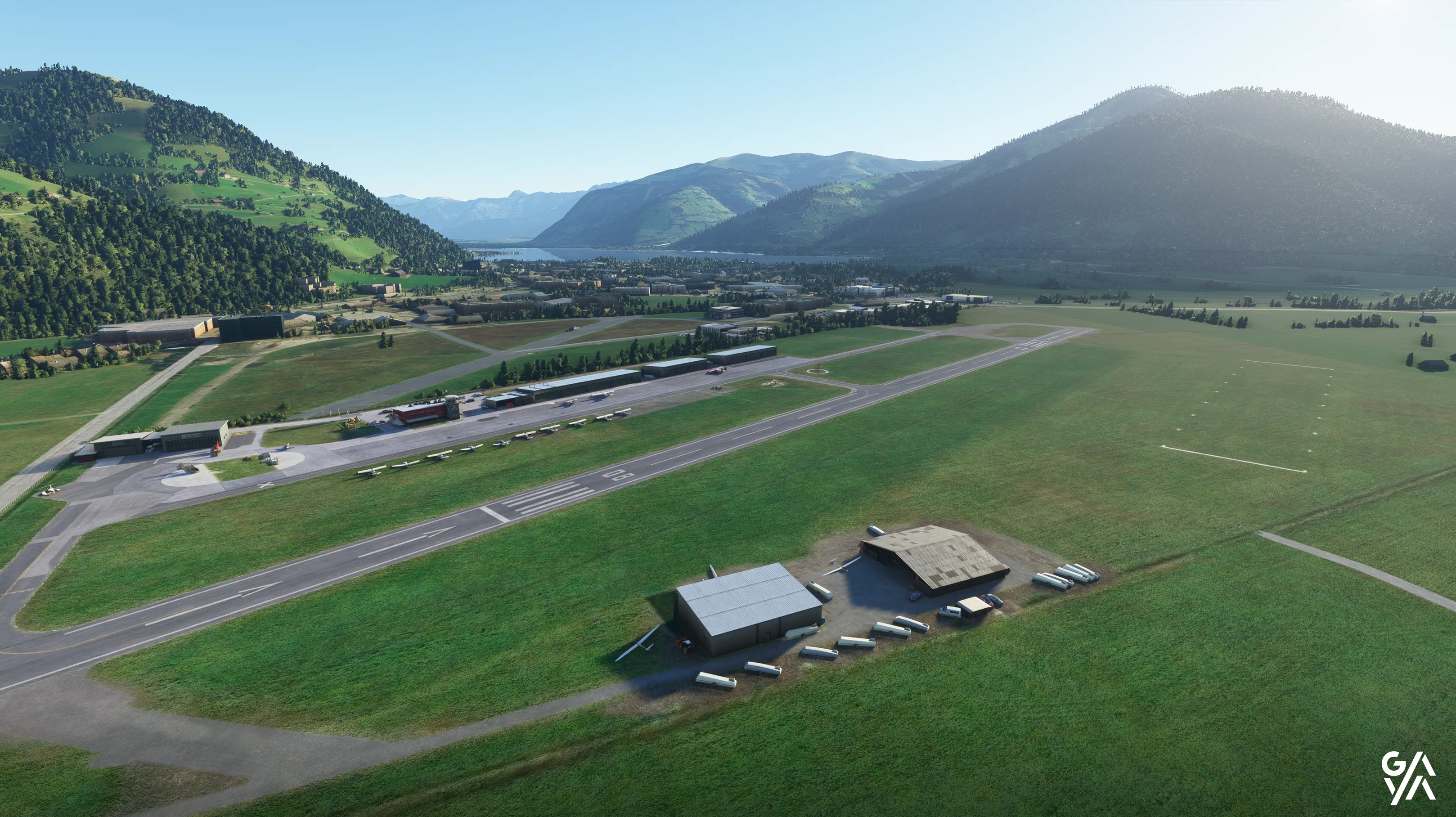 Аэропорт LOWZ ( Целль-ам-Зе, Австрия )