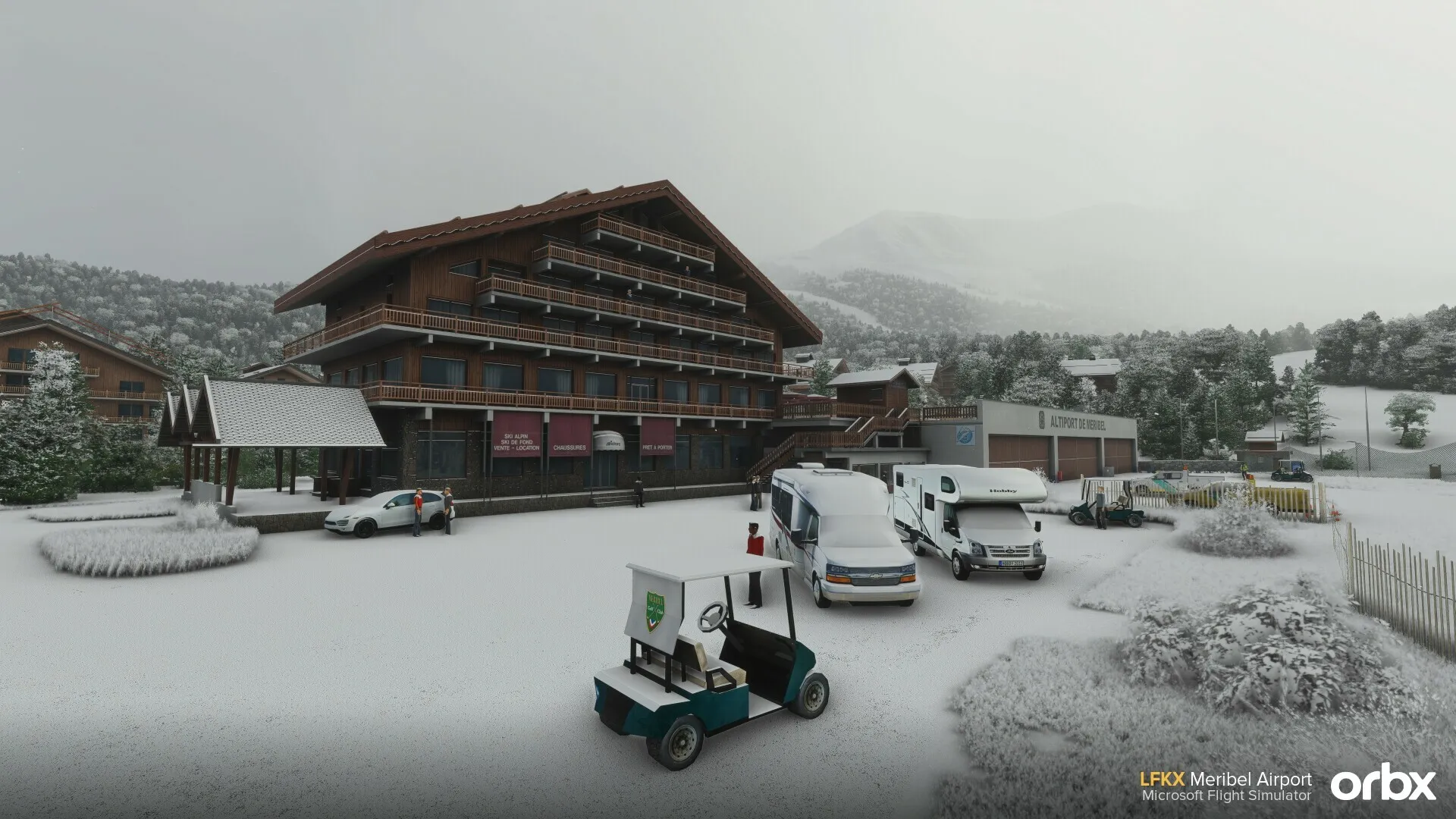 Альтипорт LFKX ( Мерибель, Франция )