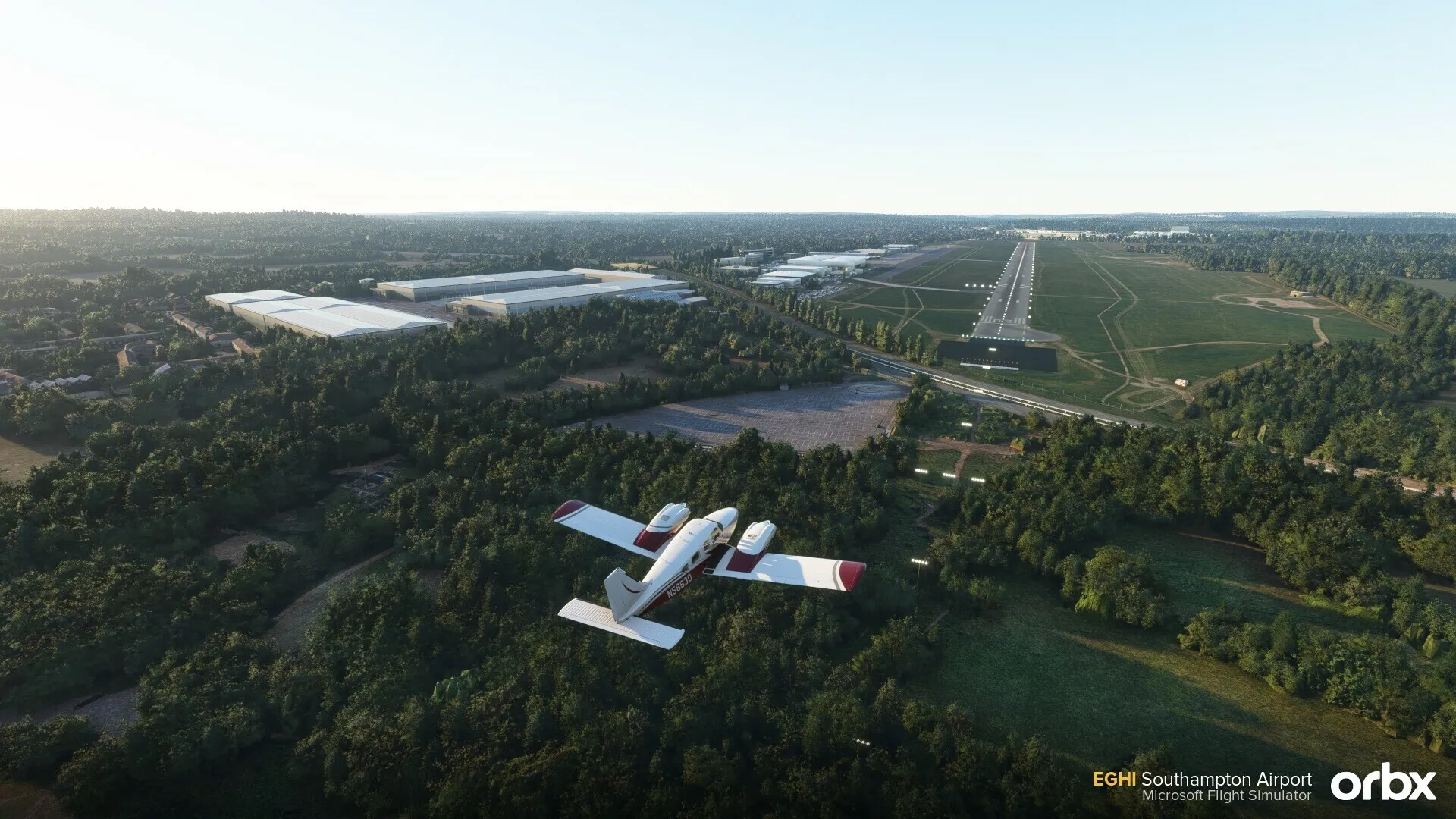 Аэропорт EGHI ( Саутгемптон, Великобритания )