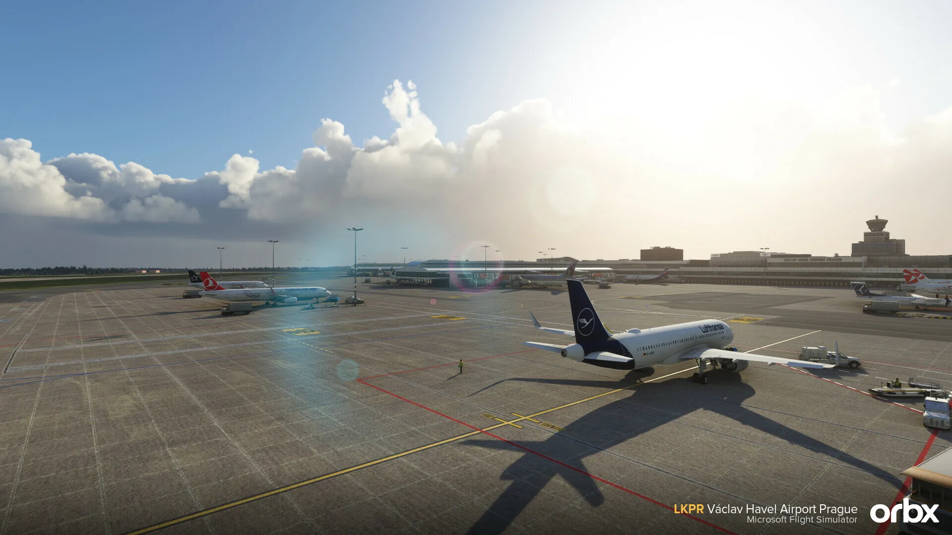 Аэропорт LKPR ( Прага, Чехия )