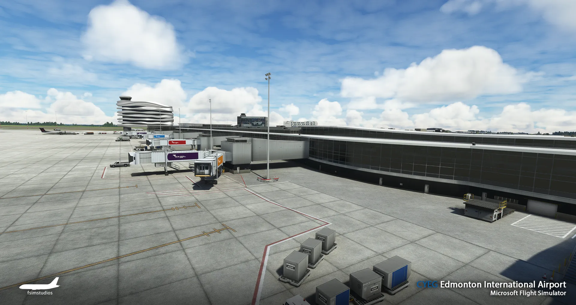 Аэропорт CYEG ( Эдмонтон, Канада )