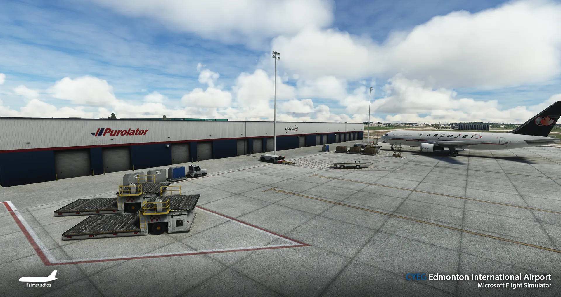 Аэропорт CYEG ( Эдмонтон, Канада )