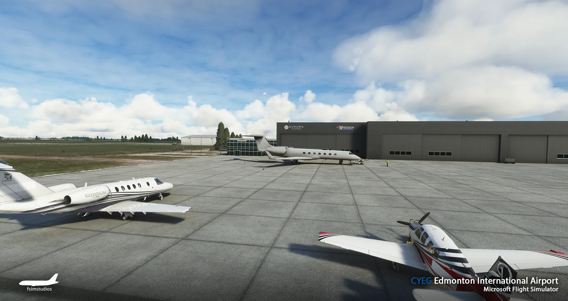 Аэропорт CYEG ( Эдмонтон, Канада )